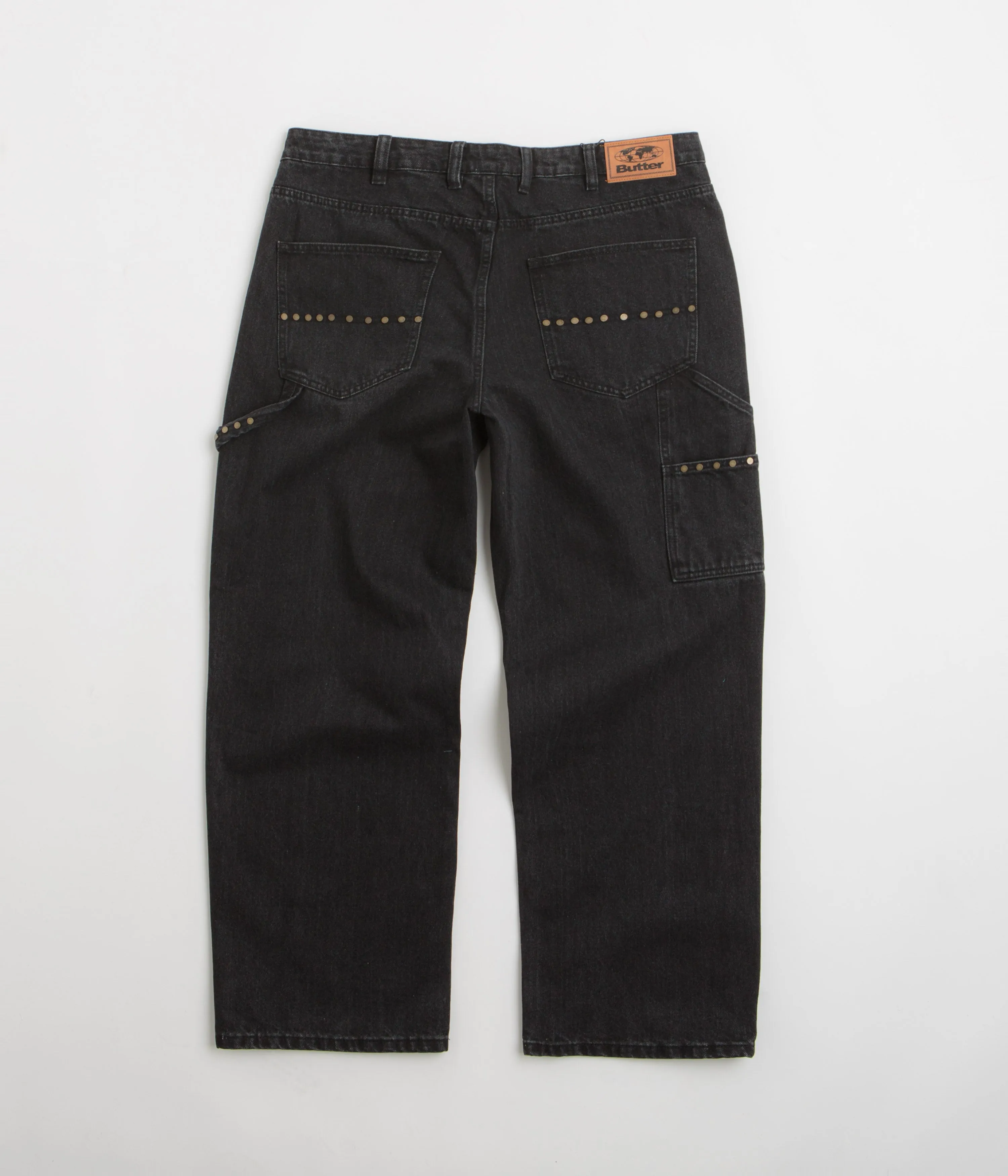Butter Goods Rivet Jeans - Washed Black
