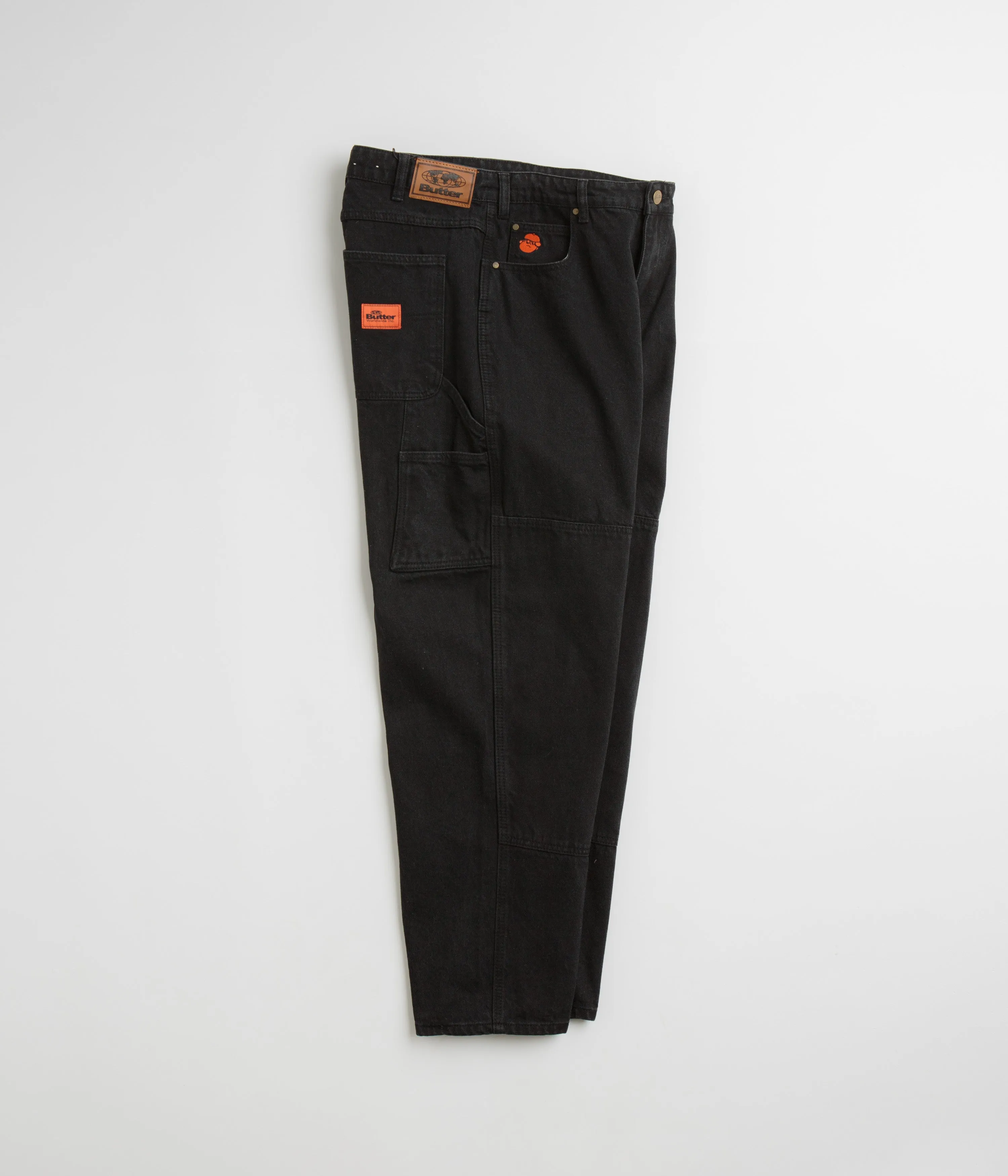 Butter Goods Santosuosso Double Knee Jeans - Washed Black
