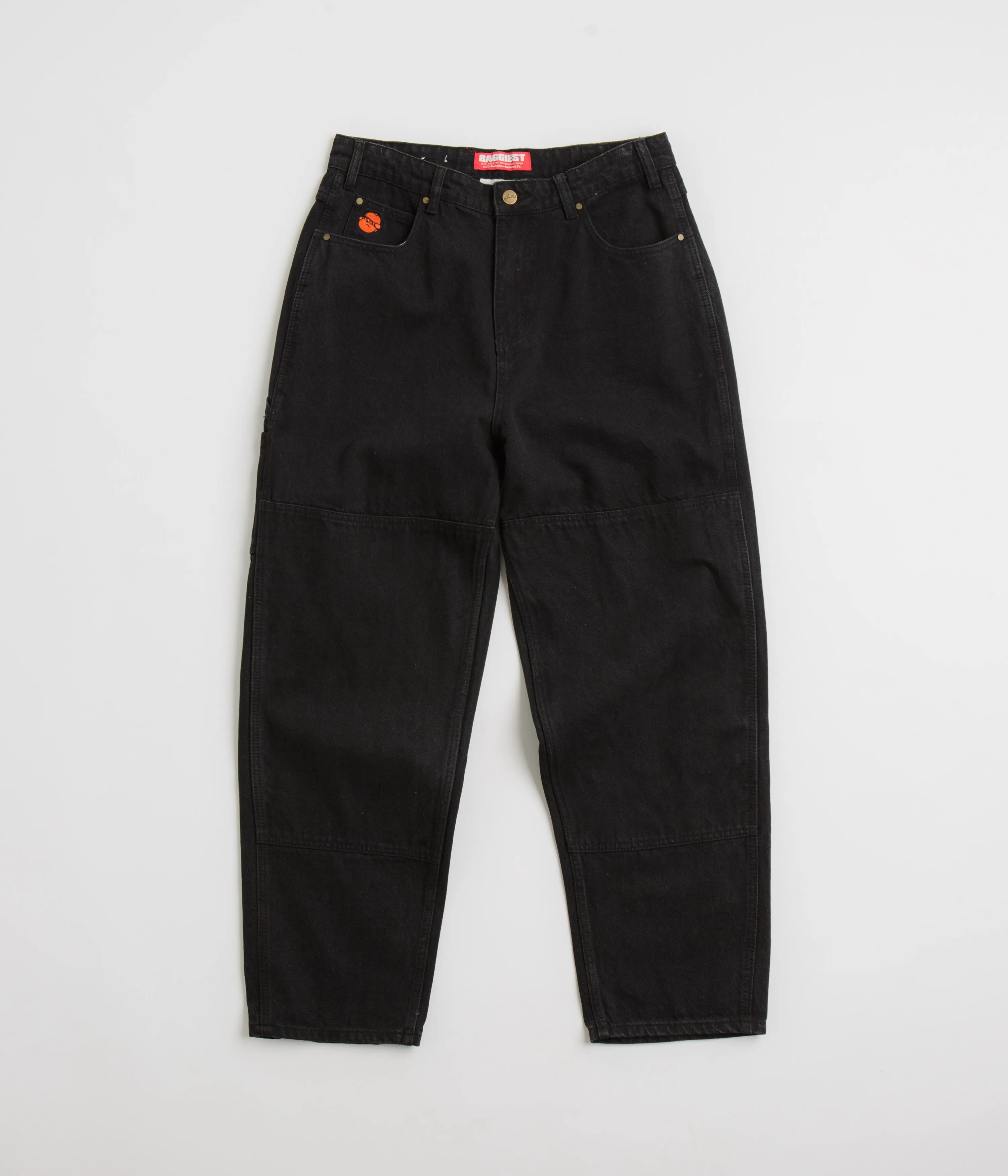 Butter Goods Santosuosso Double Knee Jeans - Washed Black