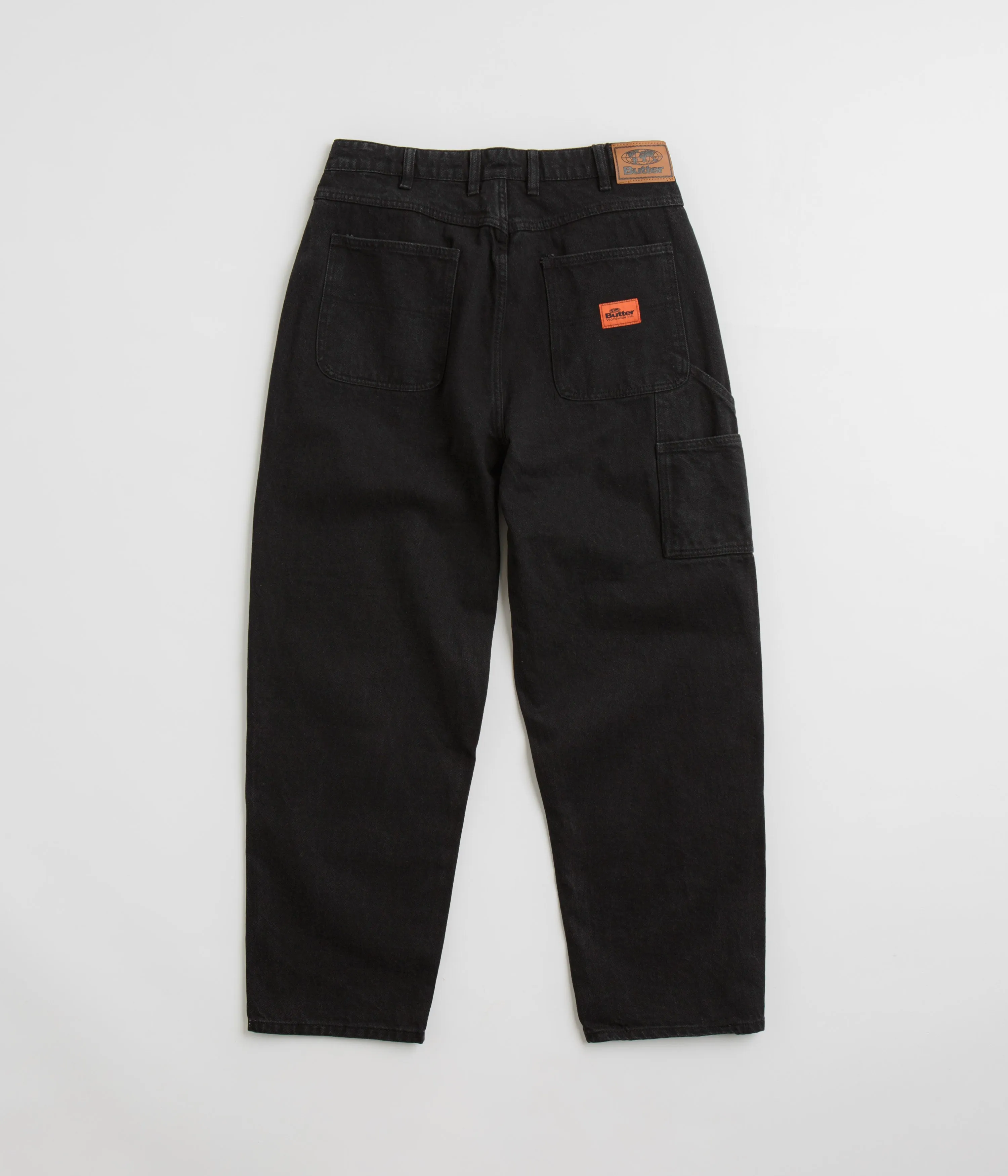 Butter Goods Santosuosso Double Knee Jeans - Washed Black