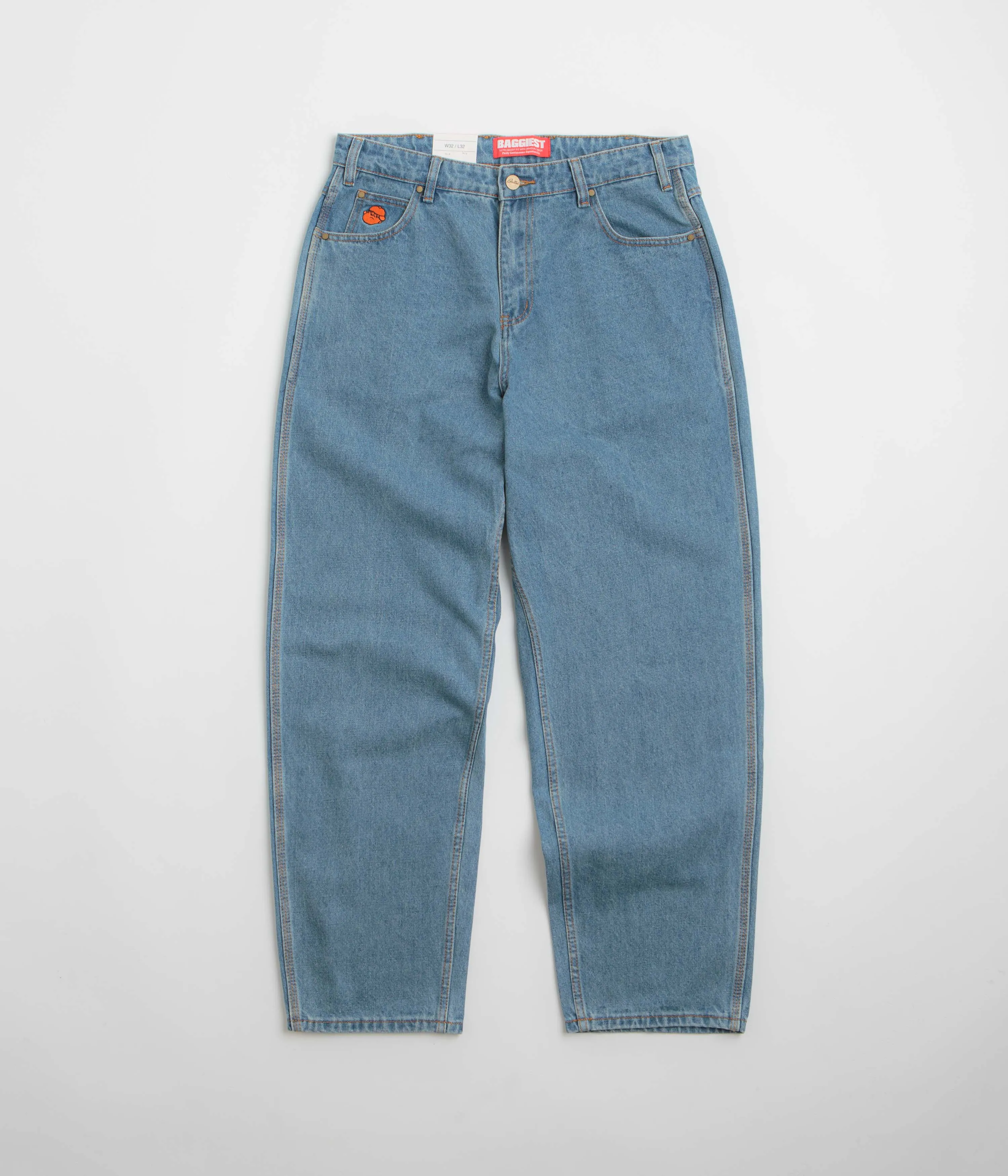 Butter Goods Santosuosso Jeans - Washed Indigo / Indigo