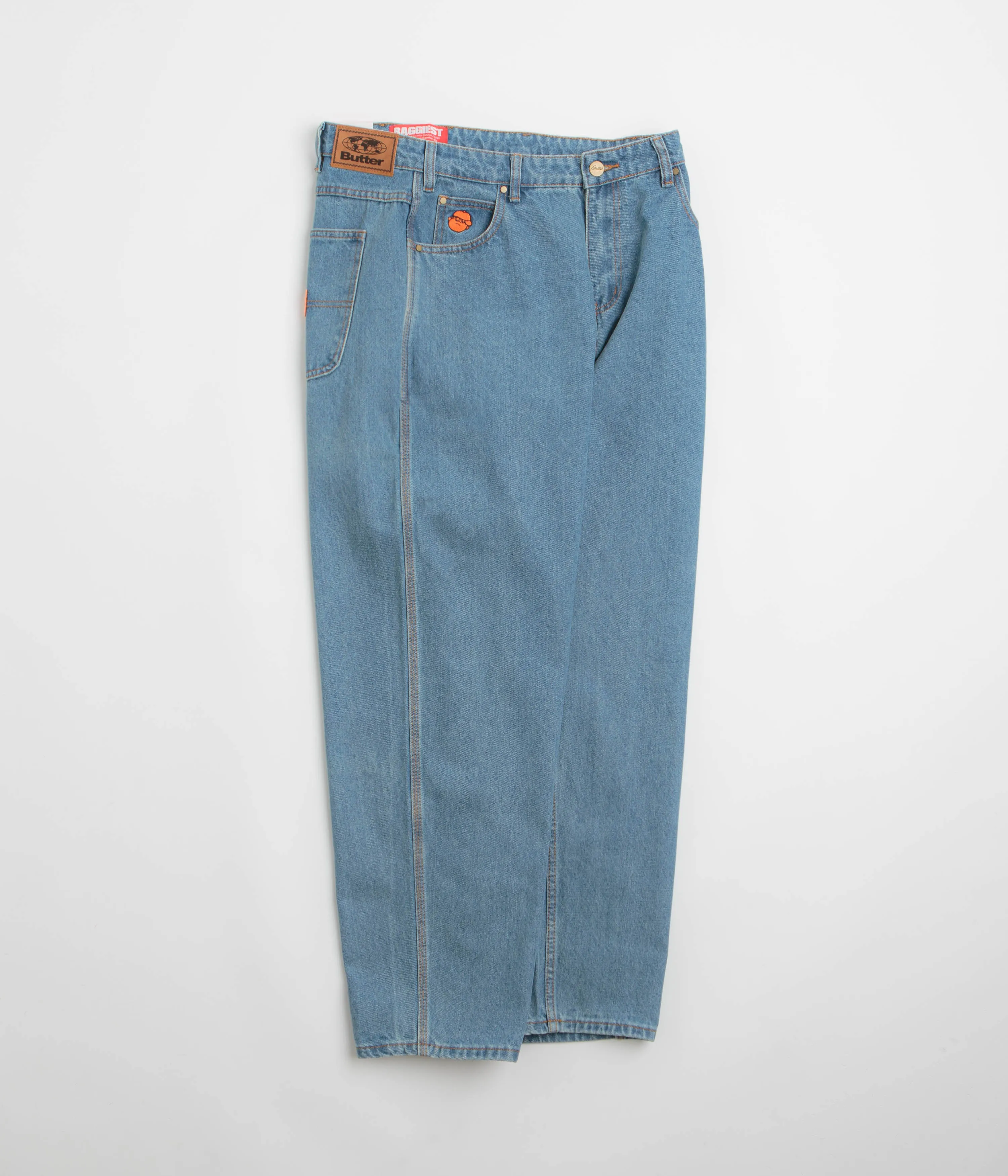 Butter Goods Santosuosso Jeans - Washed Indigo / Indigo