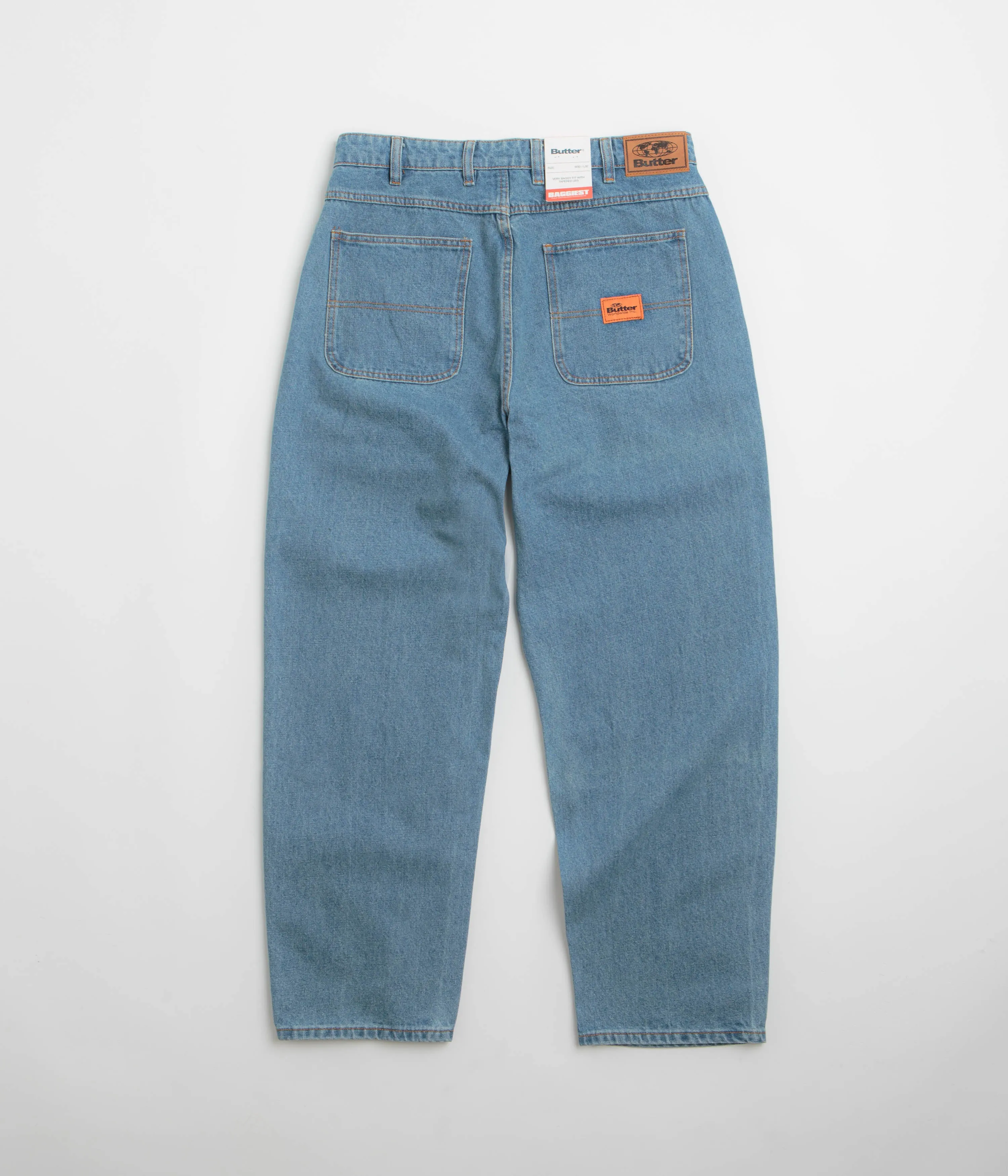 Butter Goods Santosuosso Jeans - Washed Indigo / Indigo