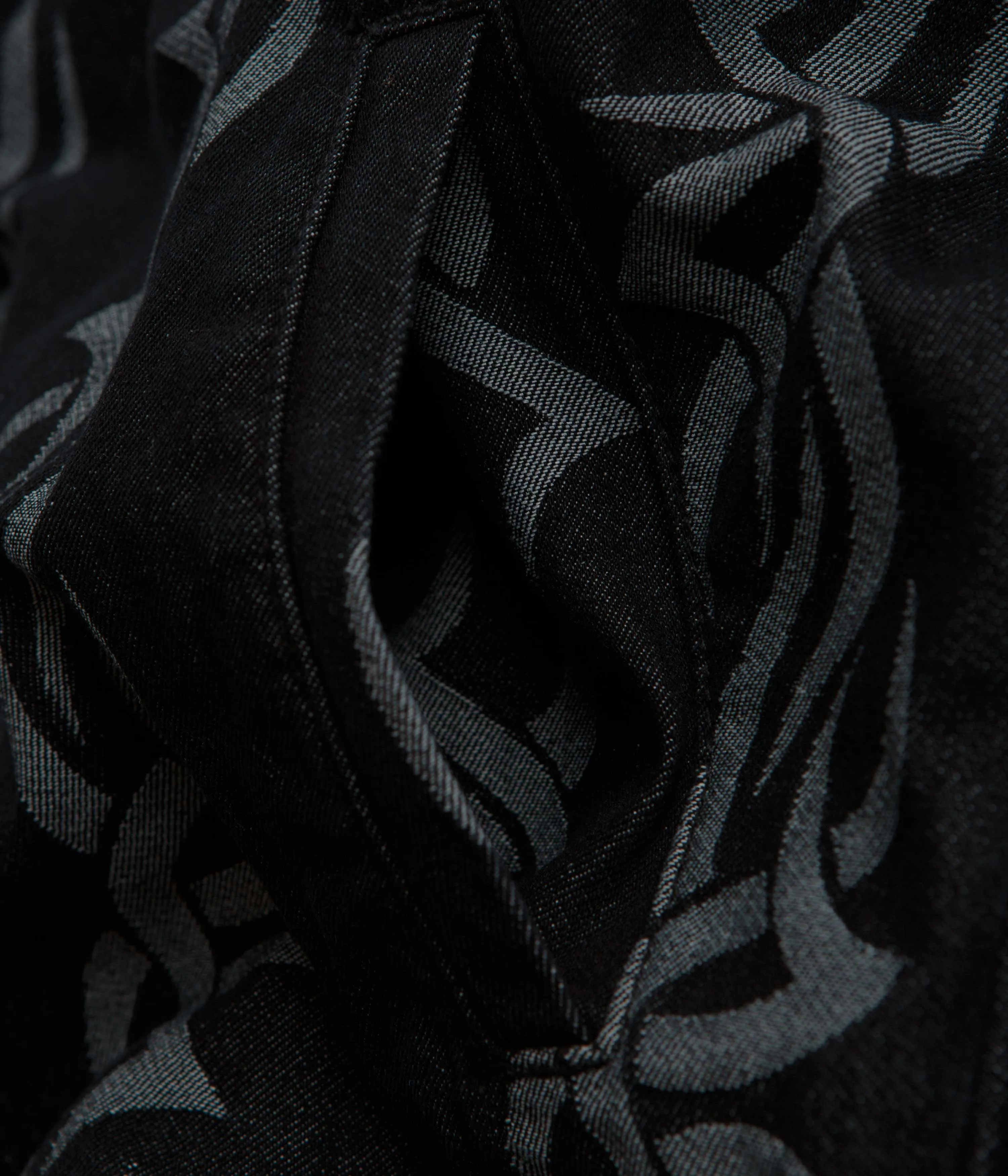 Butter Goods Tribal Denim Jacket - Black