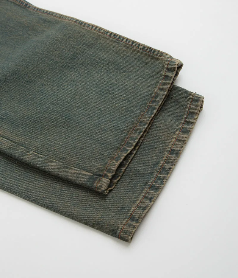 Butter Goods Warped Jeans - Dirty Wash Indigo