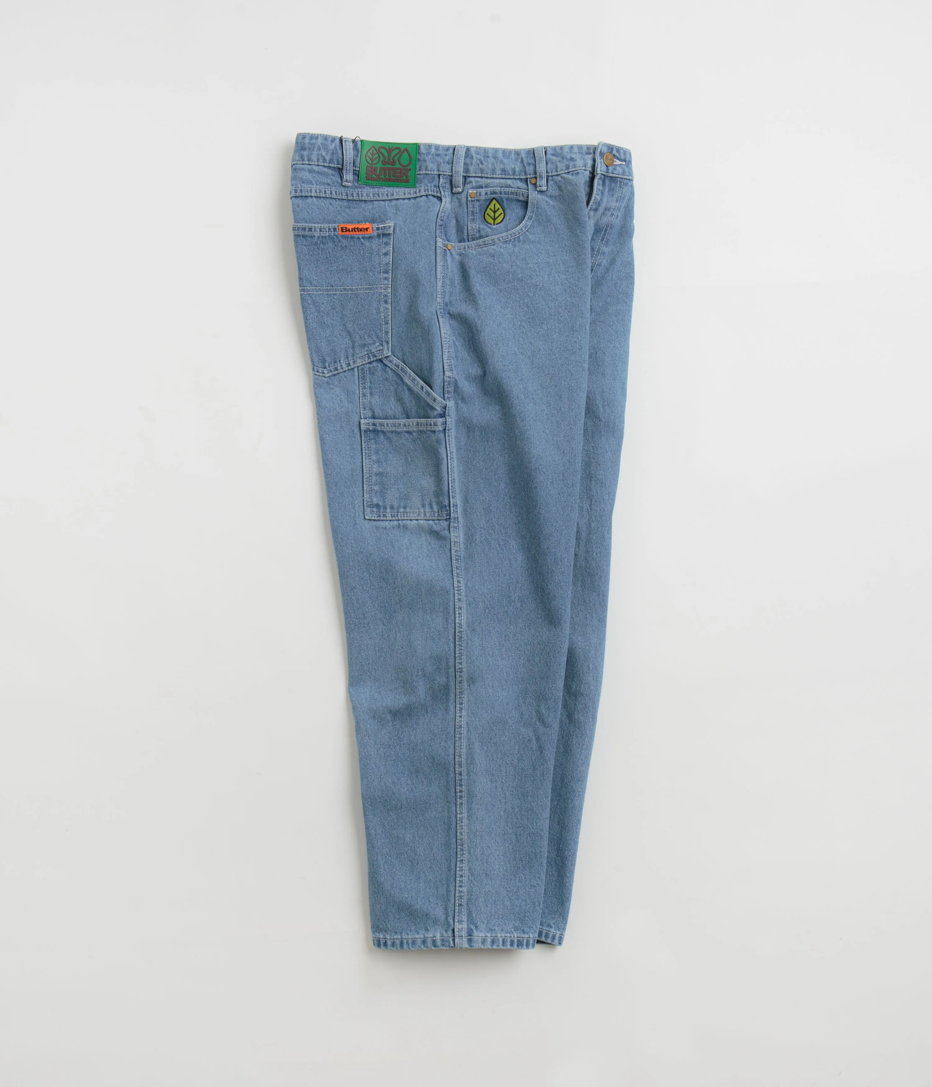 Butter Goods Weathergear Heavyweight Jeans - Mid Blue