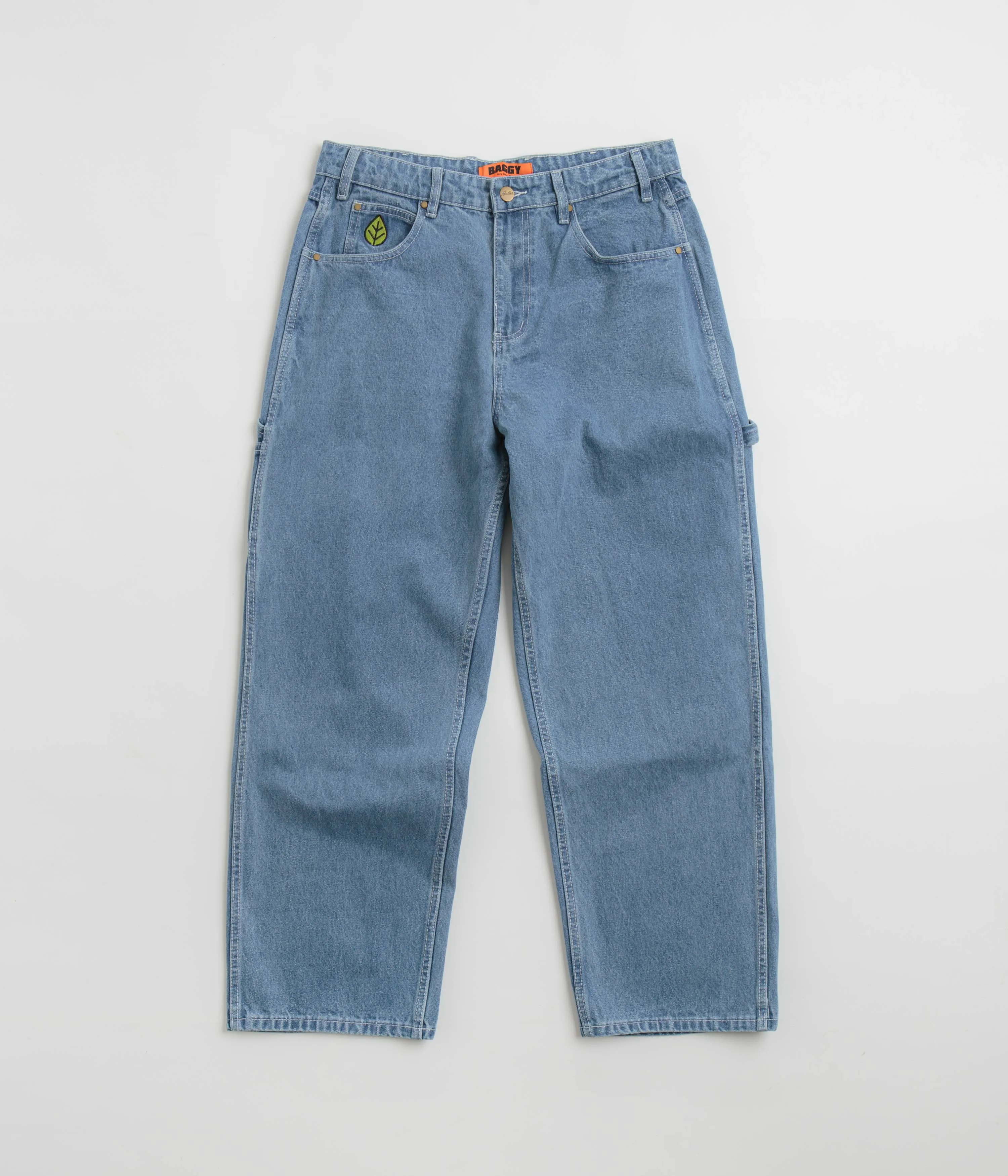 Butter Goods Weathergear Heavyweight Jeans - Mid Blue