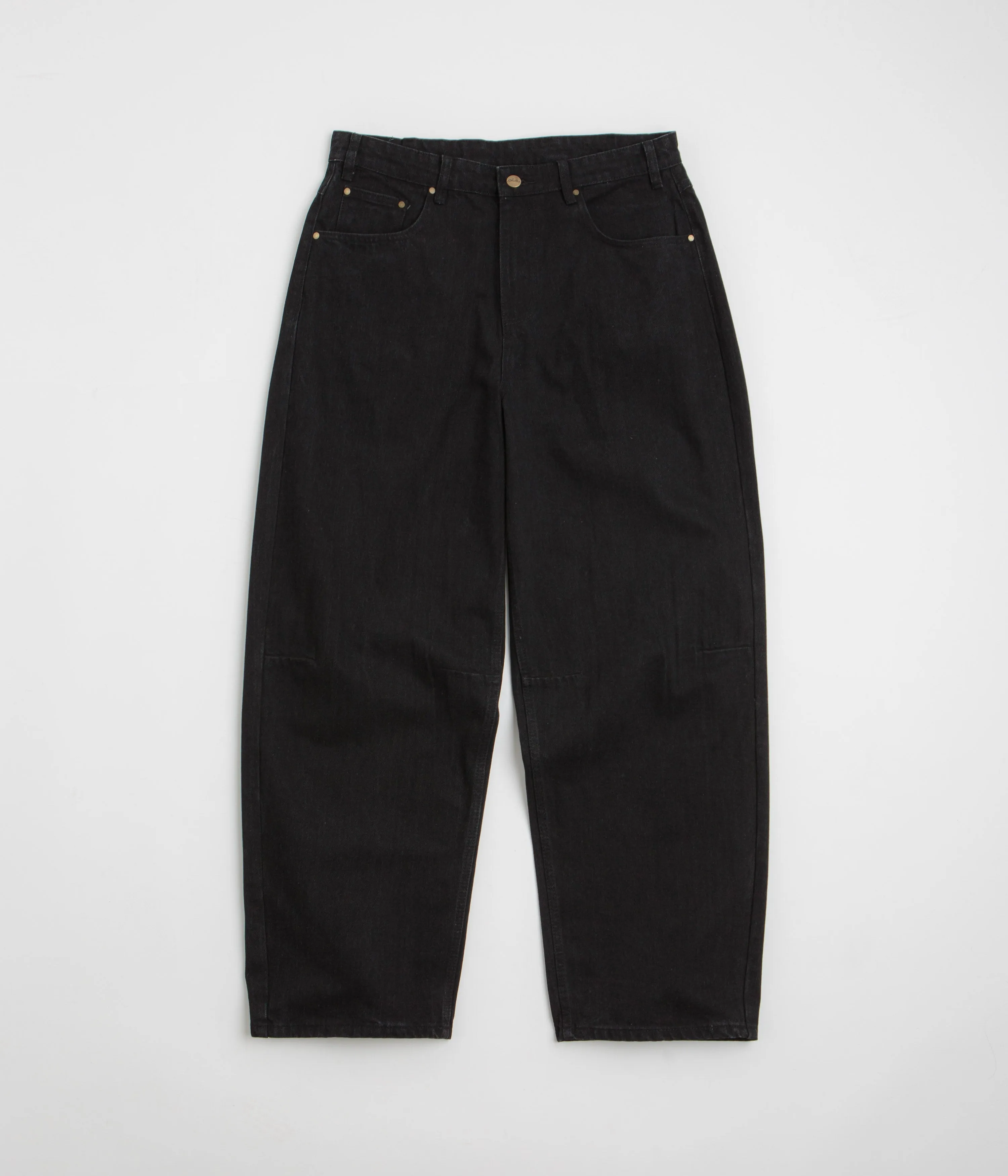 Butter Goods Wide Cut Jeans - Dark Washed Black