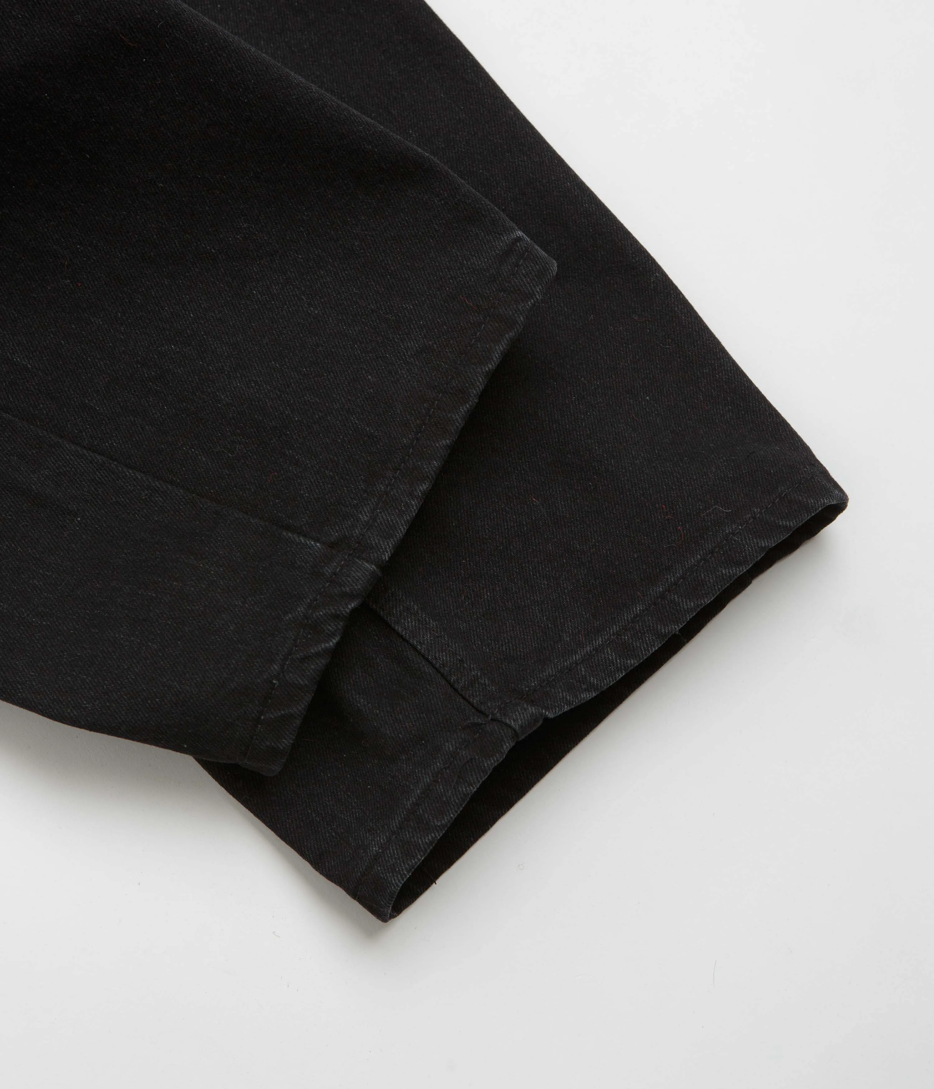 Butter Goods Wide Cut Jeans - Dark Washed Black