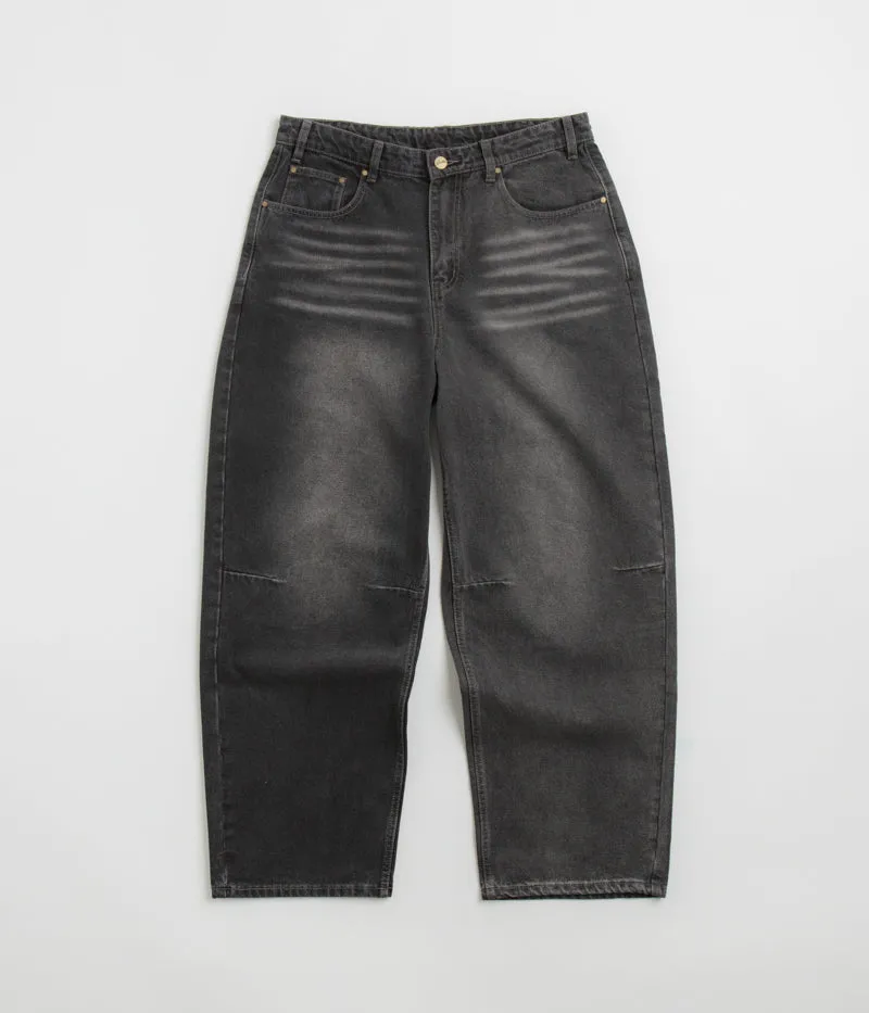 Butter Goods Wide Cut Jeans - Washed Black