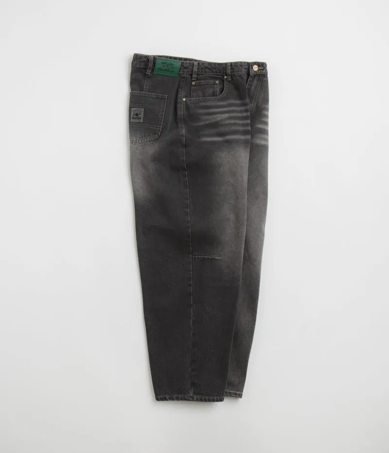 Butter Goods Wide Cut Jeans - Washed Black