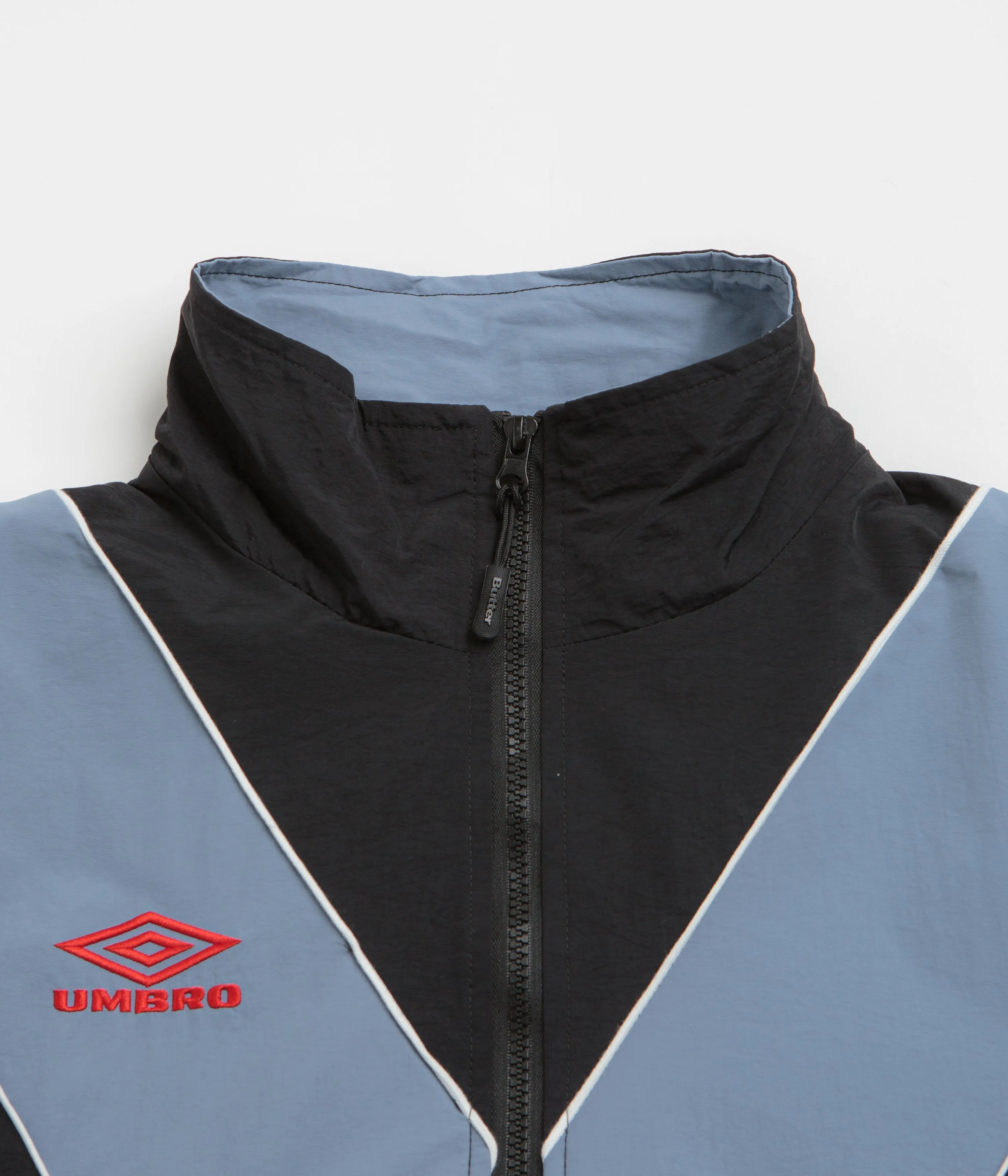Butter Goods x Umbro Diamond Tracksuit Jacket - Black / Slate