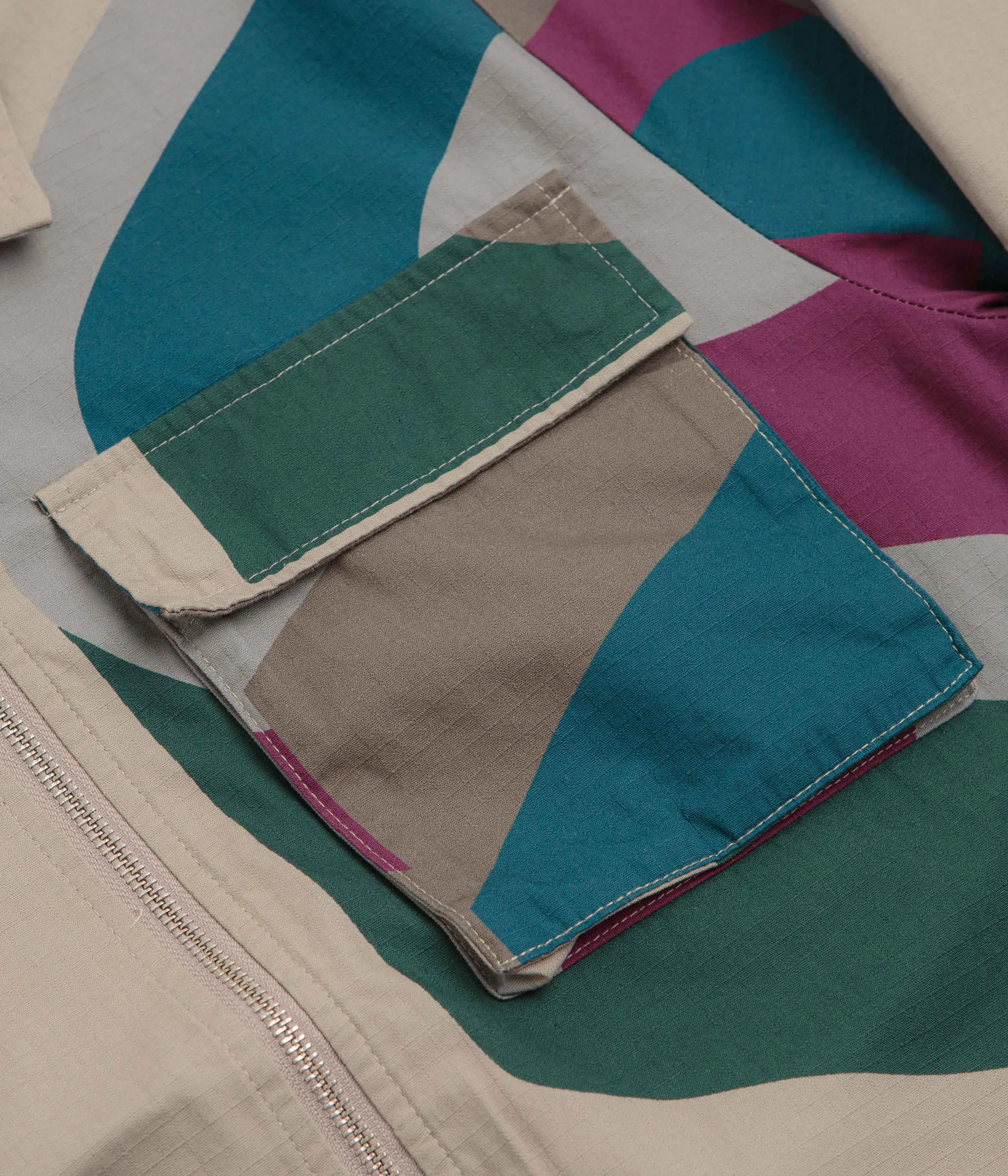 by Parra The Wall Camo Jacket - Sand