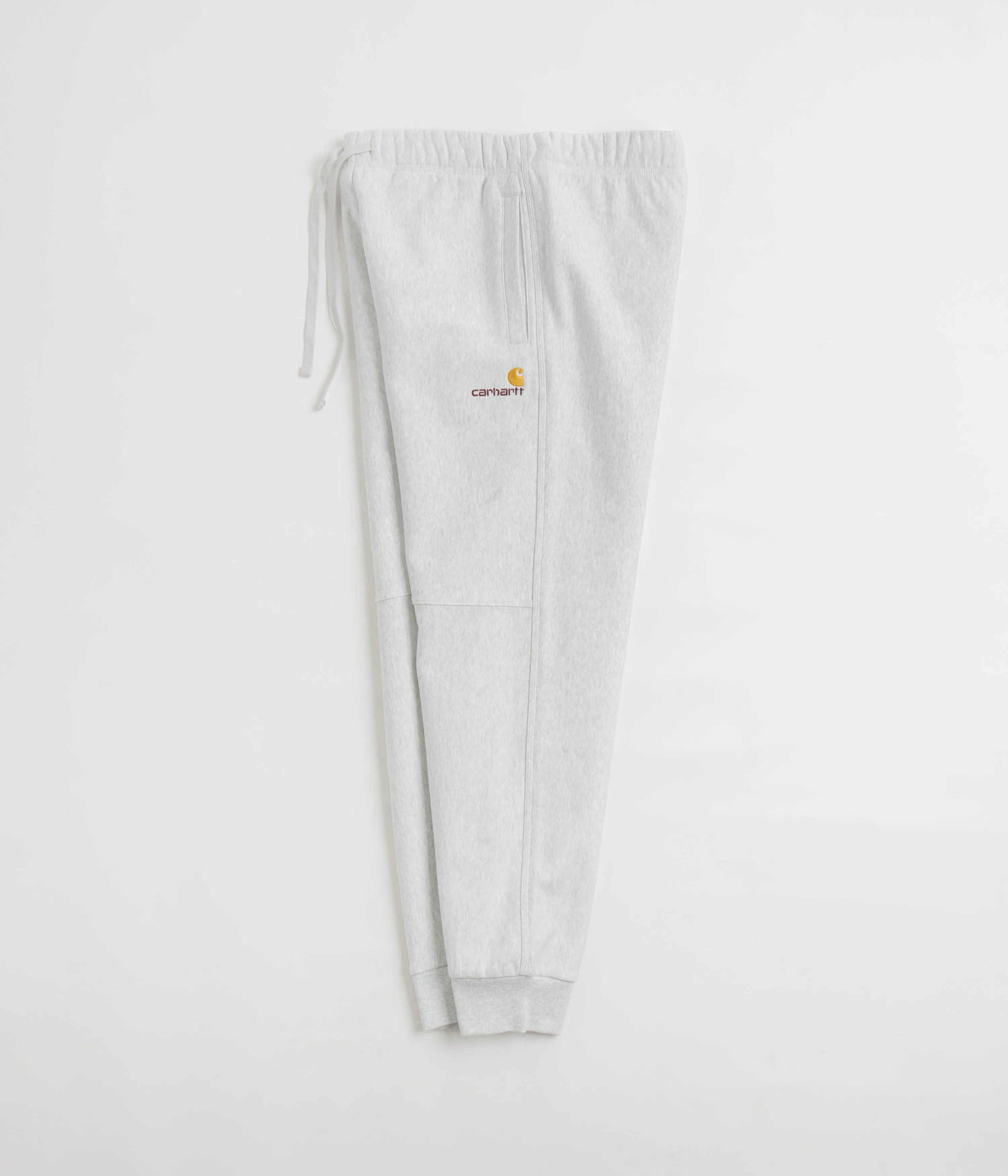 Carhartt American Script Sweatpants - Ash Heather