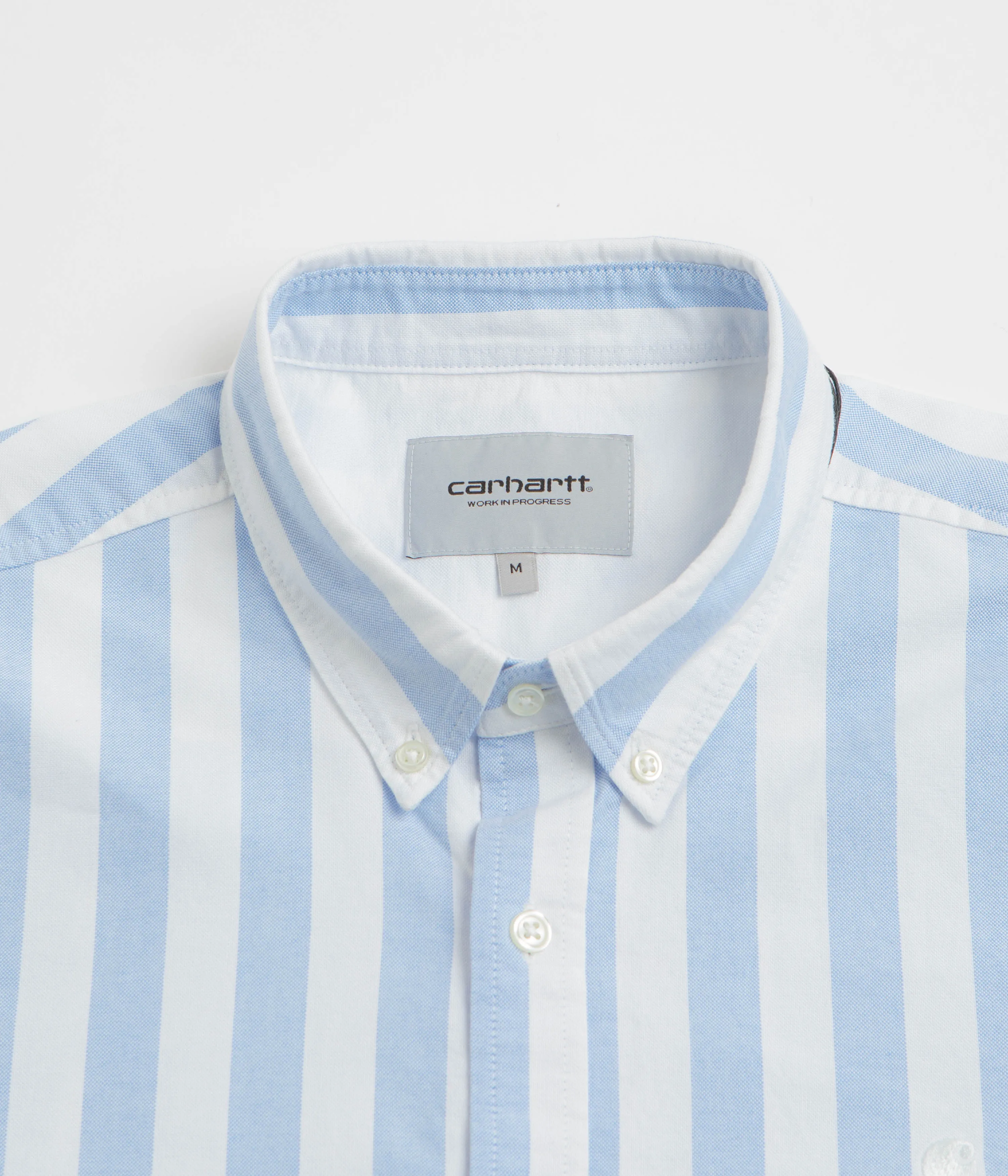 Carhartt Dillion Shirt - Dillion Stripe / Bleach / White