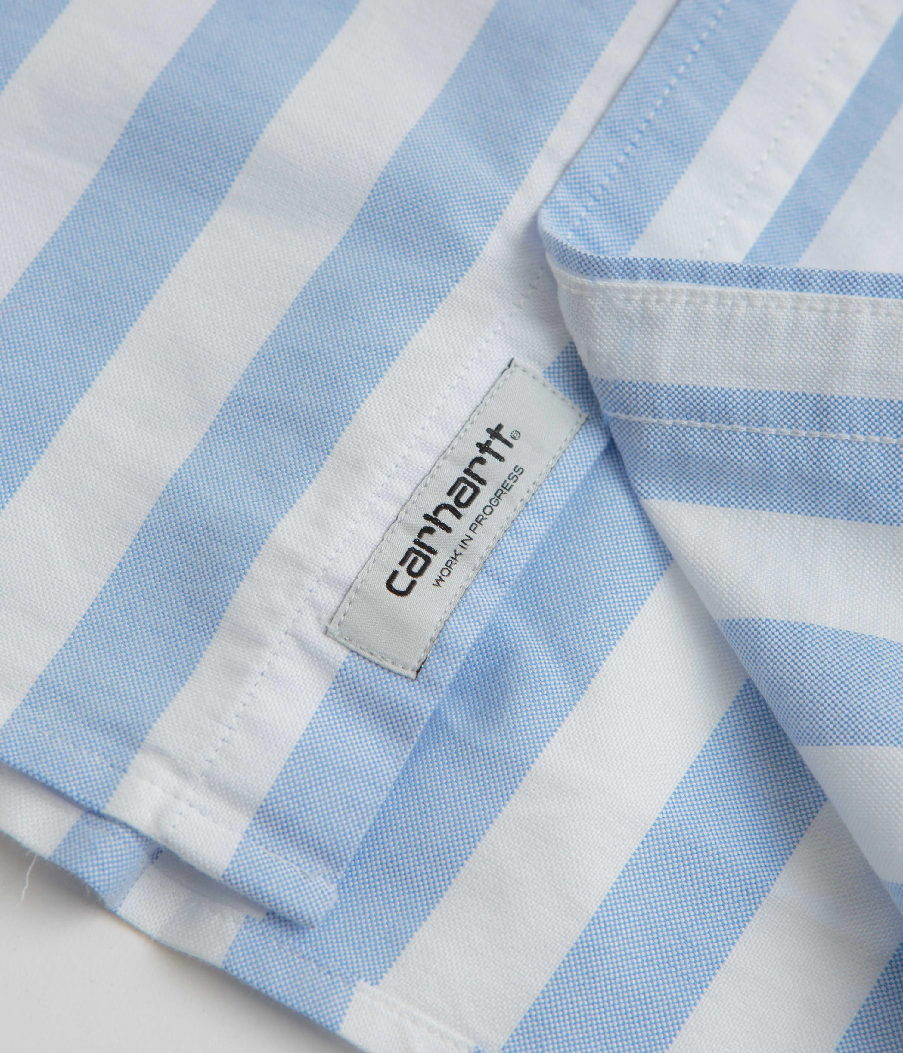 Carhartt Dillion Shirt - Dillion Stripe / Bleach / White