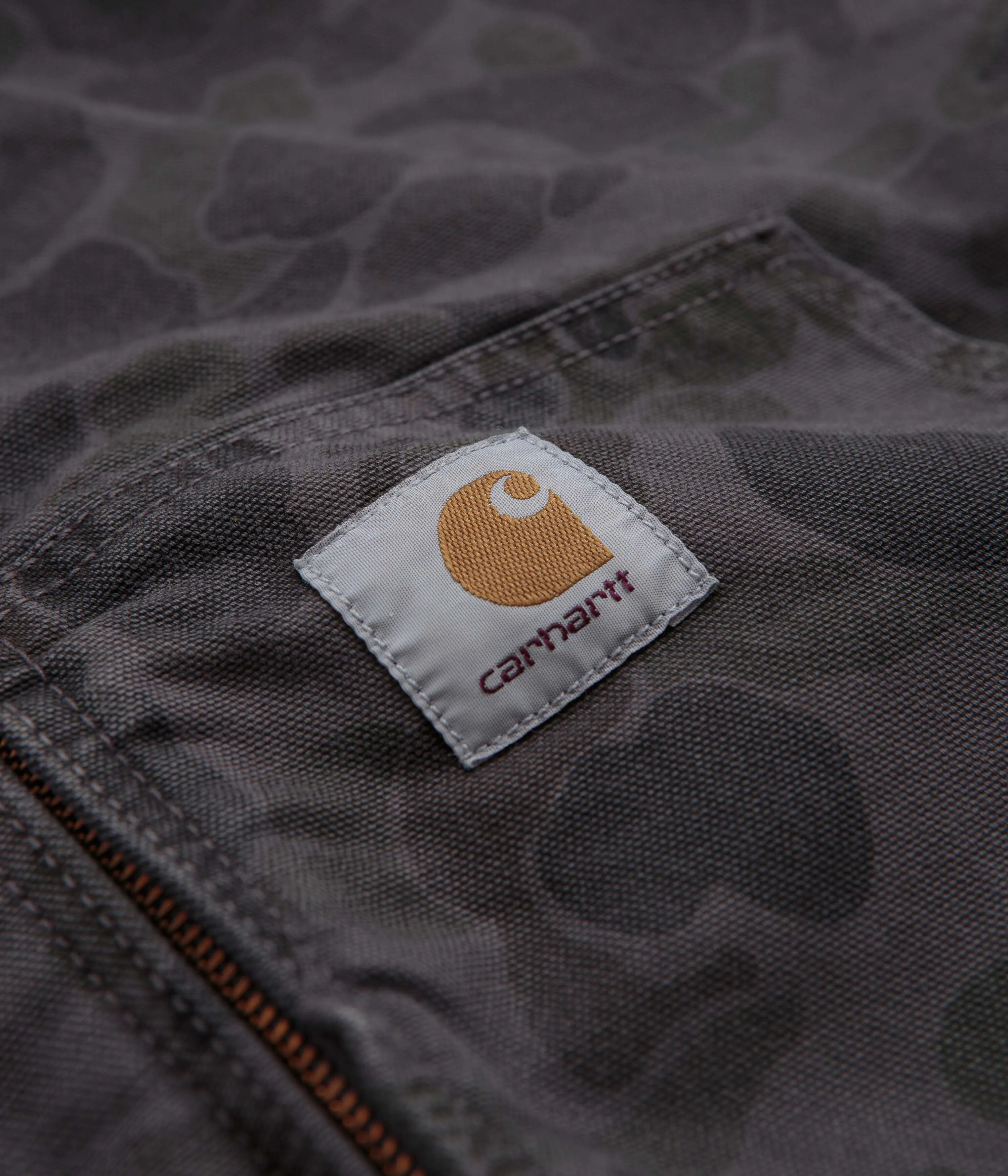 Carhartt Duck Active Jacket - Camo Duck / Green / Graphite