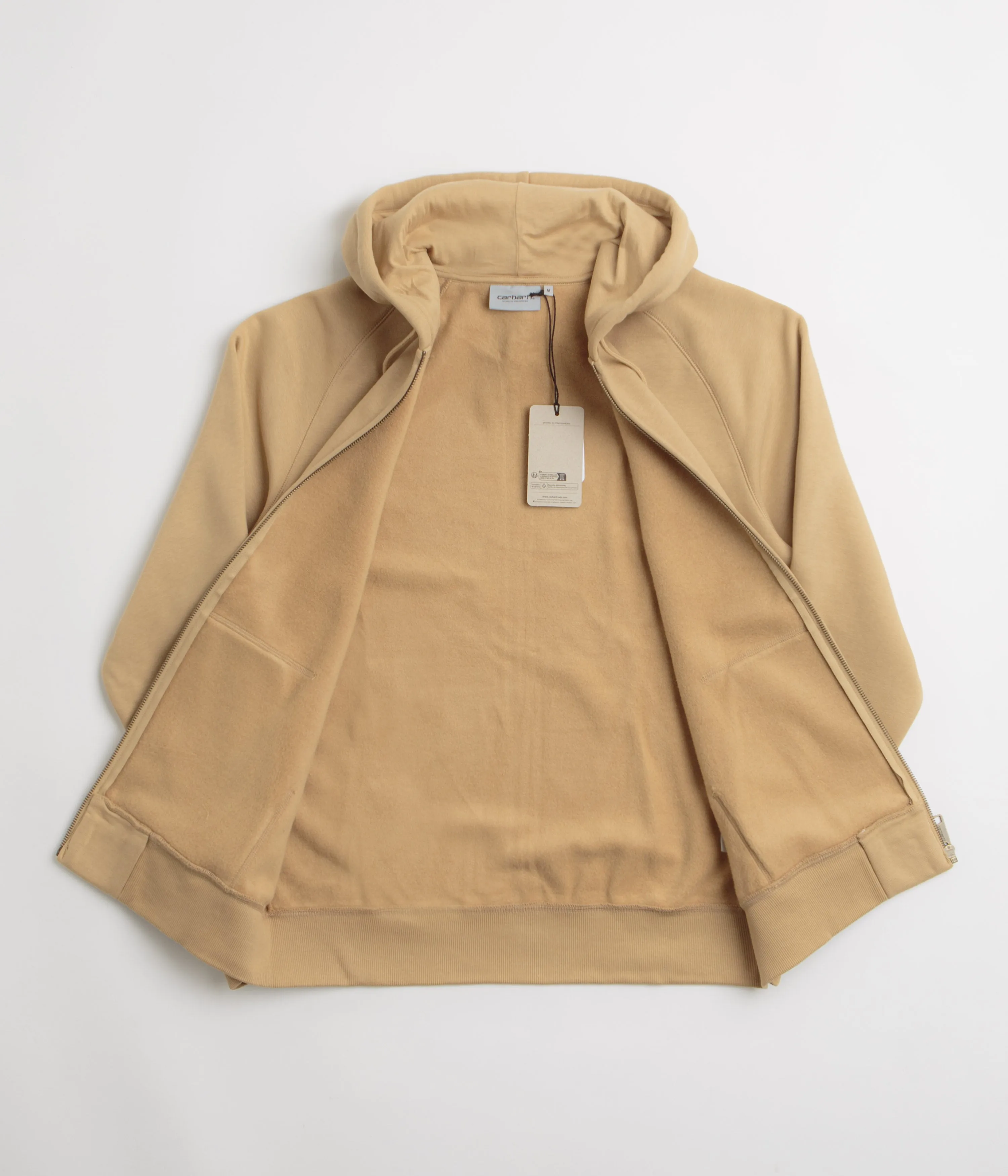 Carhartt Hooded Chase Jacket - Dusty Hamilton Brown / Gold
