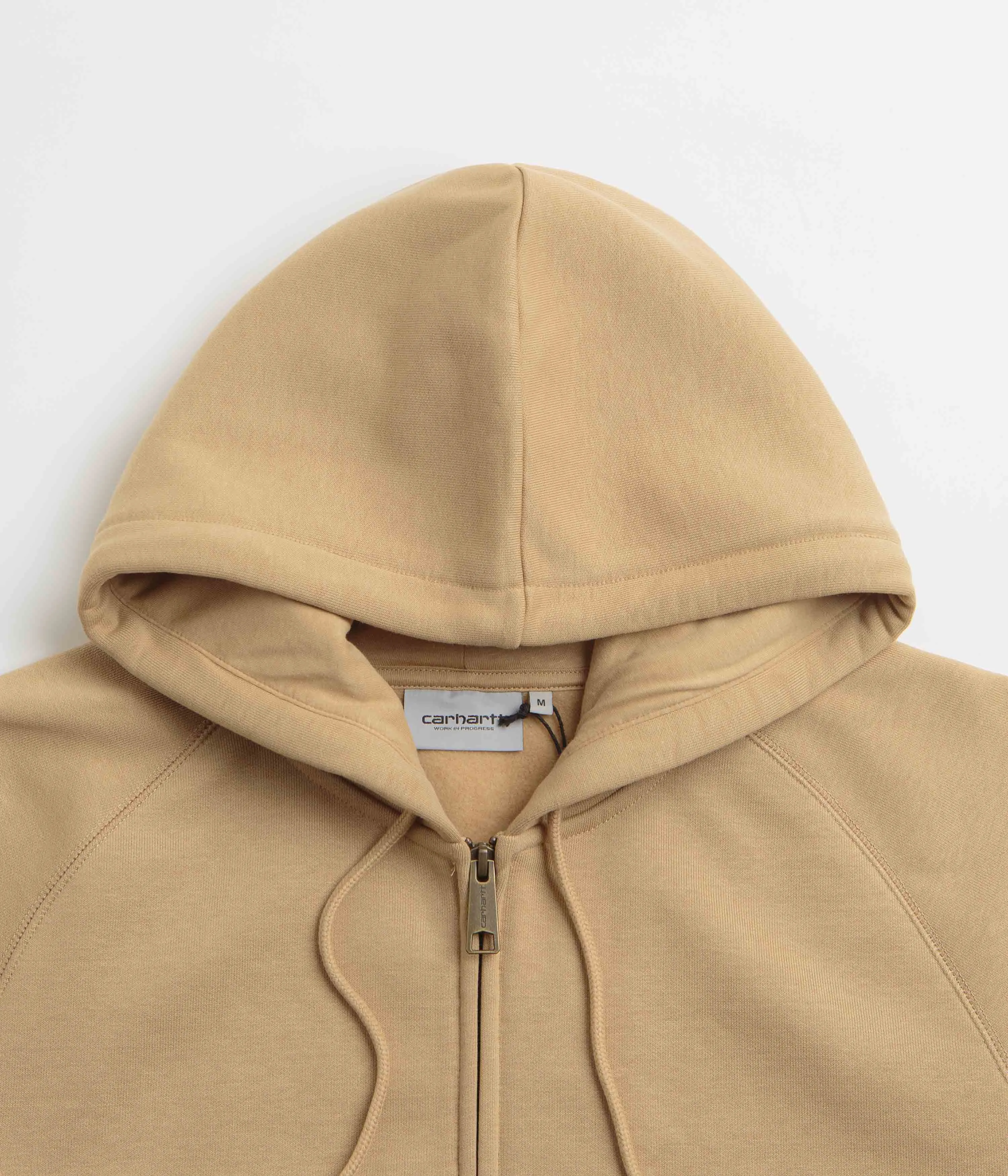 Carhartt Hooded Chase Jacket - Dusty Hamilton Brown / Gold