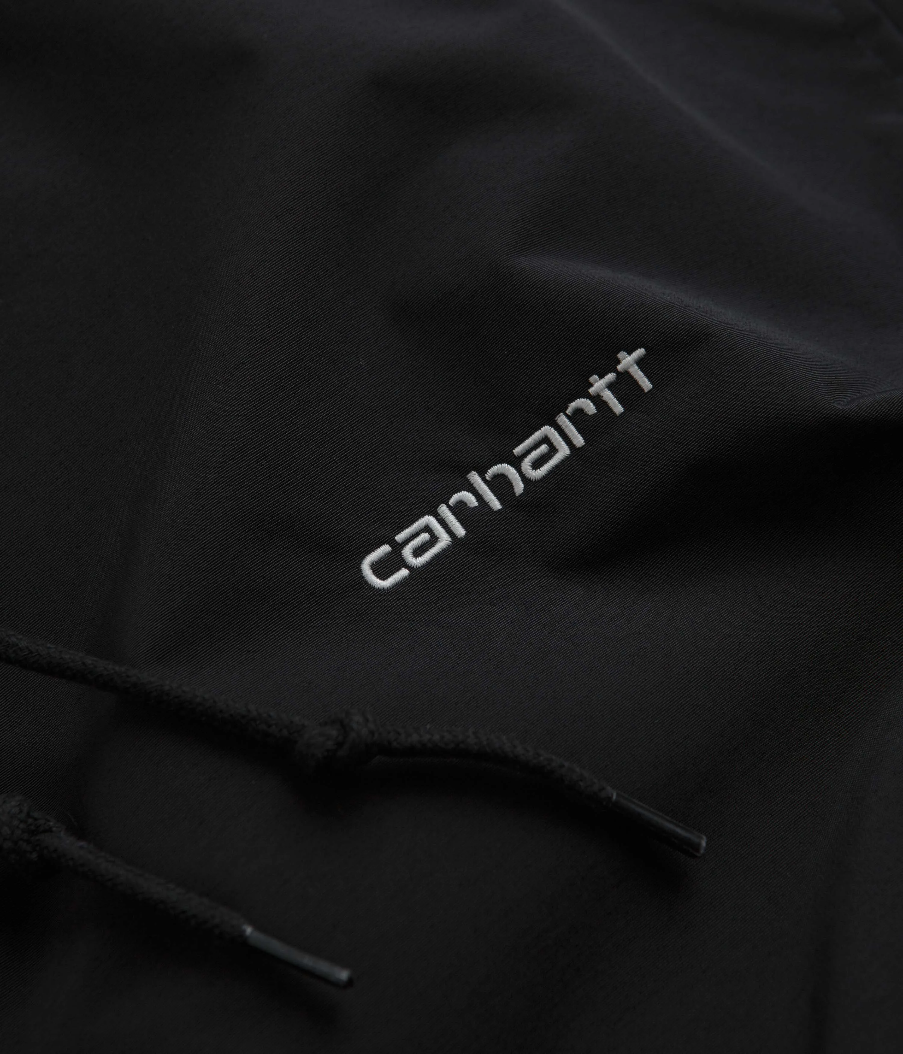 Carhartt Hooded Coach Jacket - Black / White
