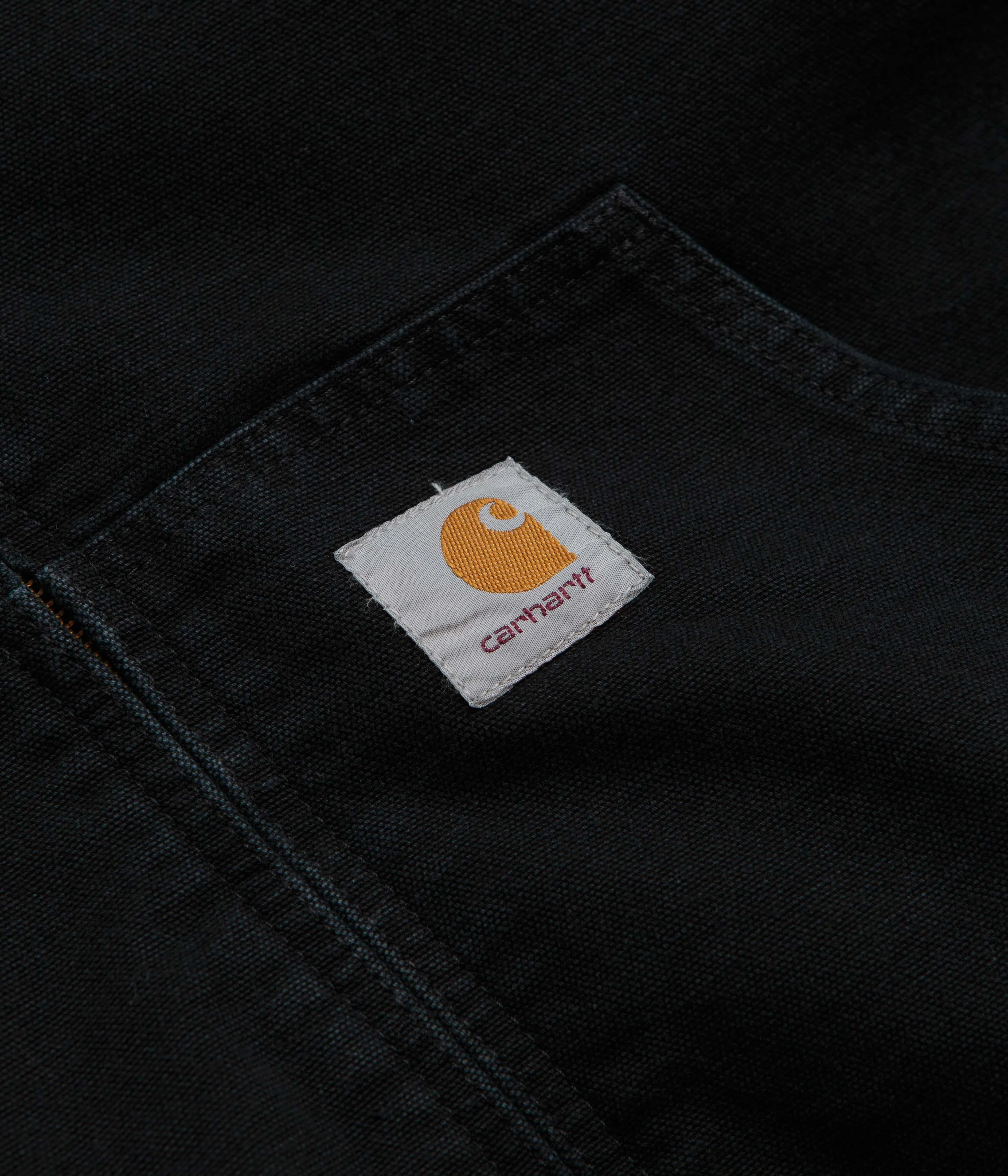 Carhartt OG Active Jacket - Black Stone Canvas