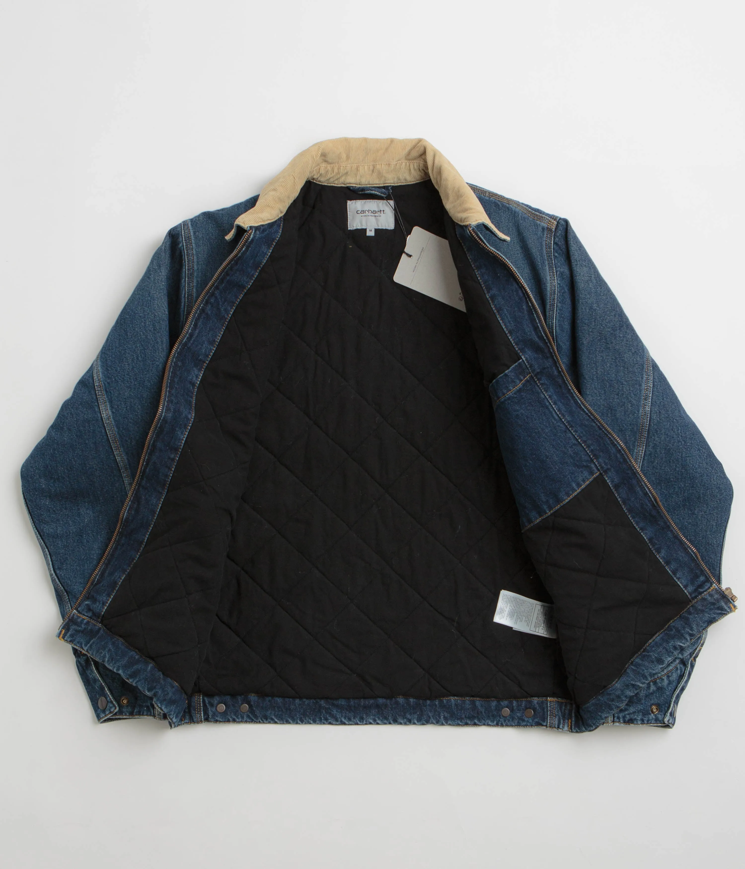 Carhartt OG Detroit Jacket - Blue / Dusty Hamilton Brown