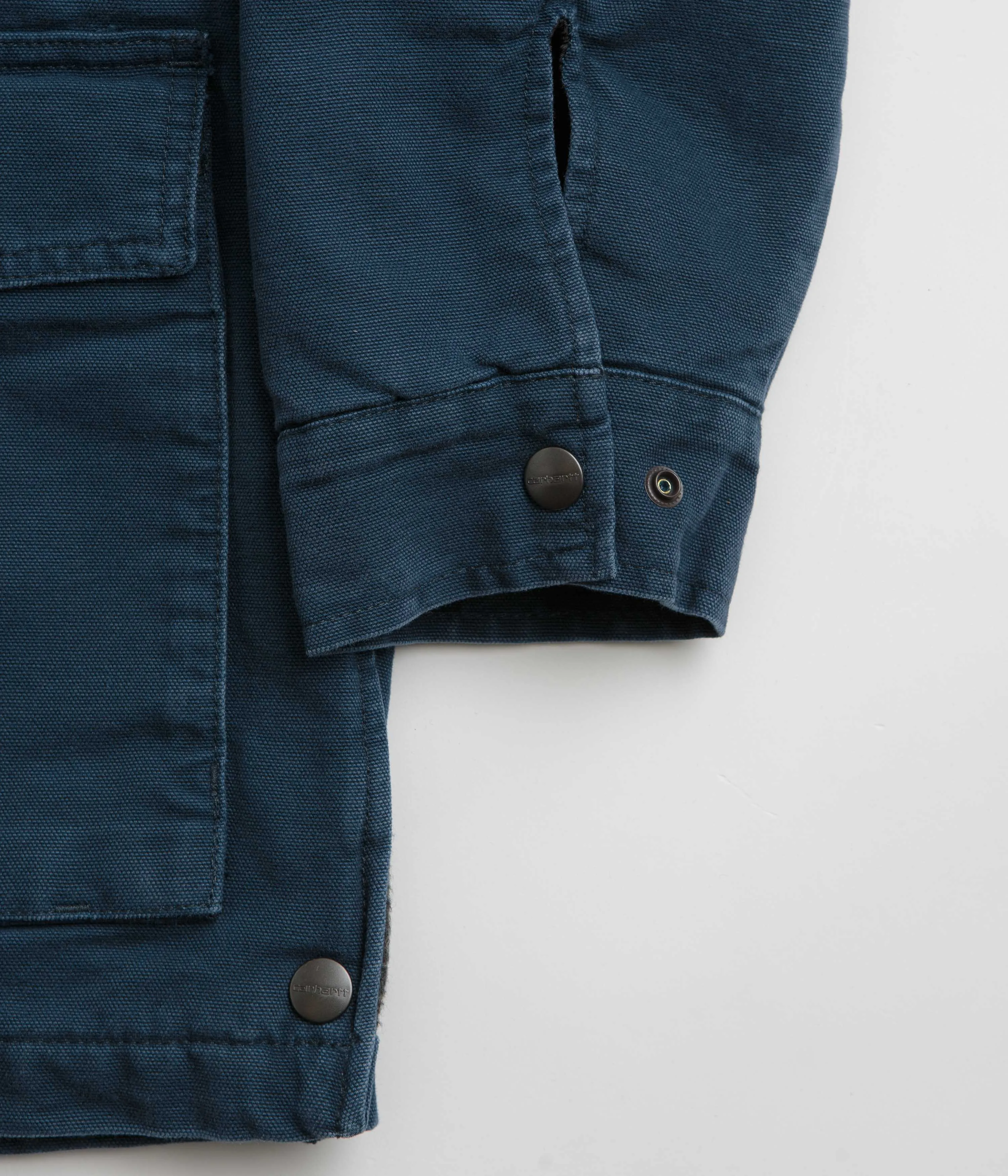 Carhartt OG Santa Fe Coat - Deep Lagoon / Black Stone