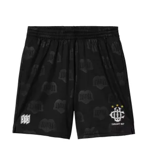 Carhartt WIP Harttes Football Short Heart Train Jacquard / Black
