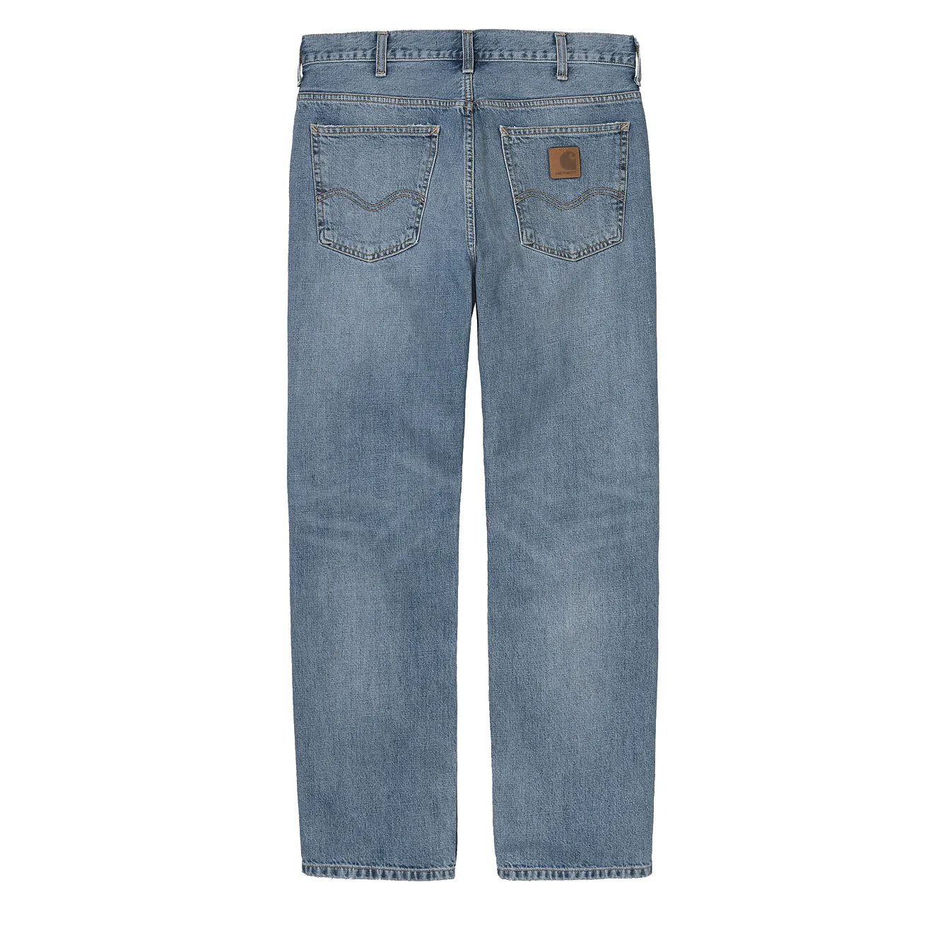 Carhartt WIP Marlow Pant Blue Worn Bleached Regular Leg