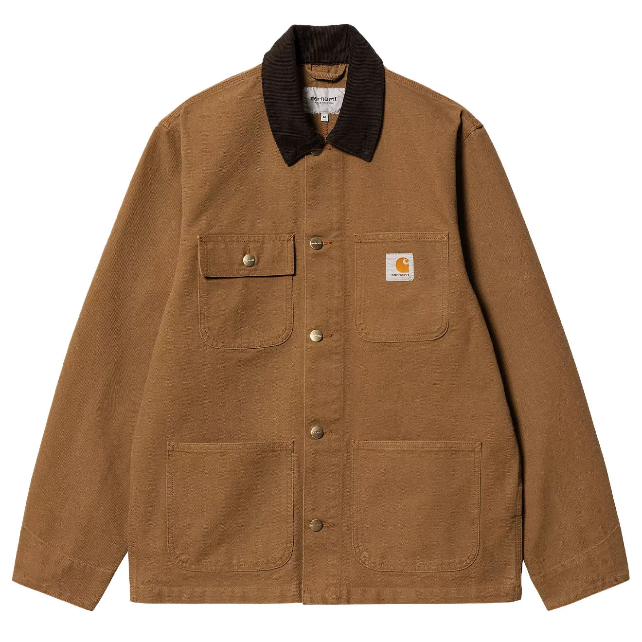 Carhartt WIP Michigan Coat Hamilton Brown / Tobacco Rinsed