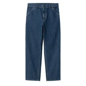 Carhartt WIP Single Knee Pant Blue Stone Washed