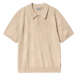Carhartt WIP S/S Checker Polo Fleur De Sel