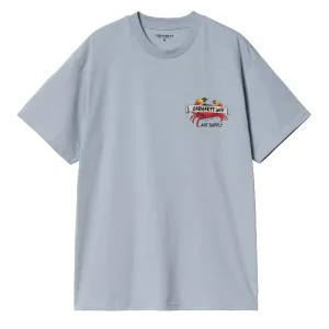 Carhartt WIP S/S Crab Paint T-Shirt Frosted Blue