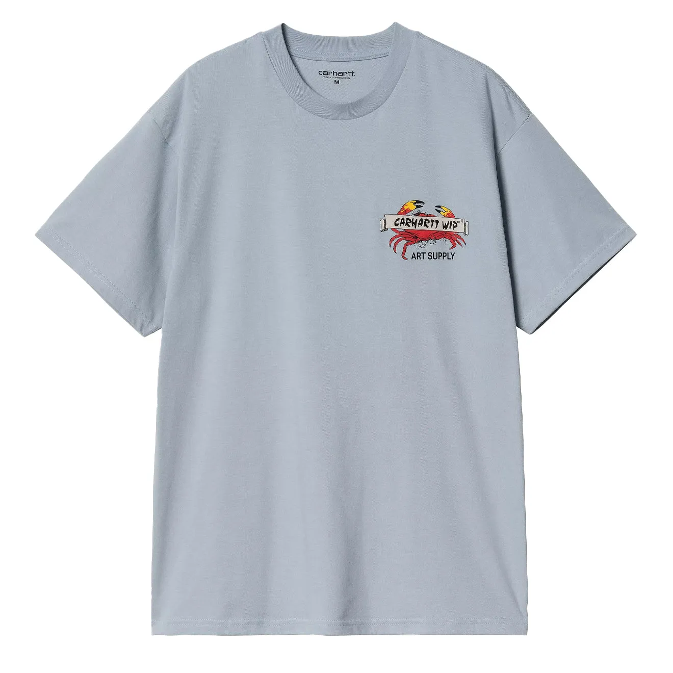 Carhartt WIP S/S Crab Paint T-Shirt Frosted Blue