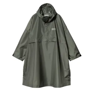 Carhartt WIP Tour Packable Rain Poncho Smoke Green / Reflective