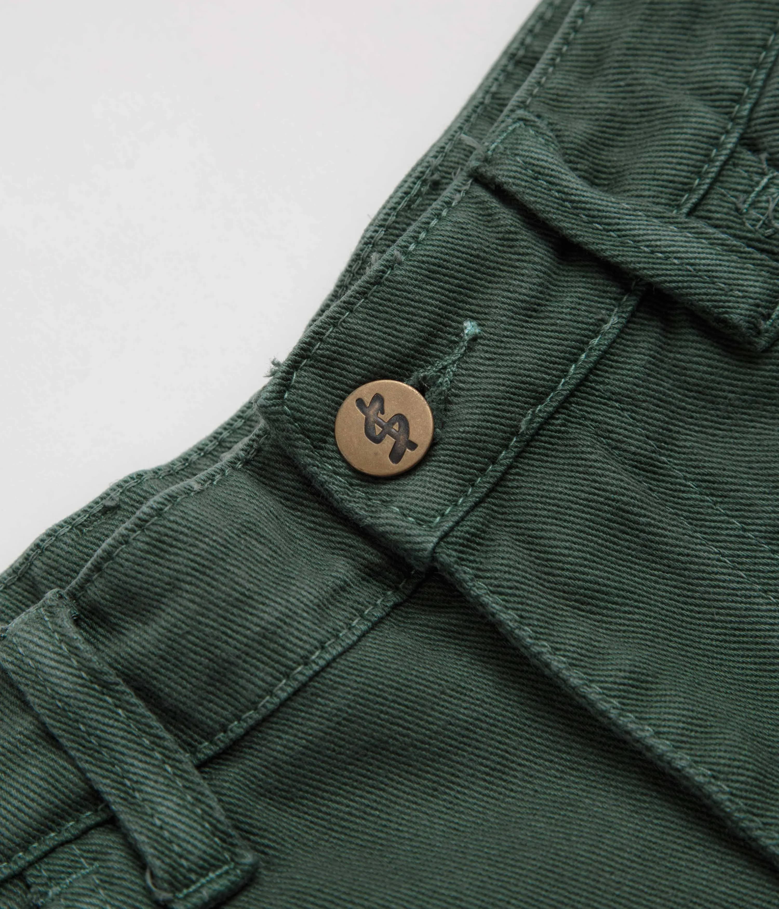 Cash Only Aleka Cargo Jeans - Green