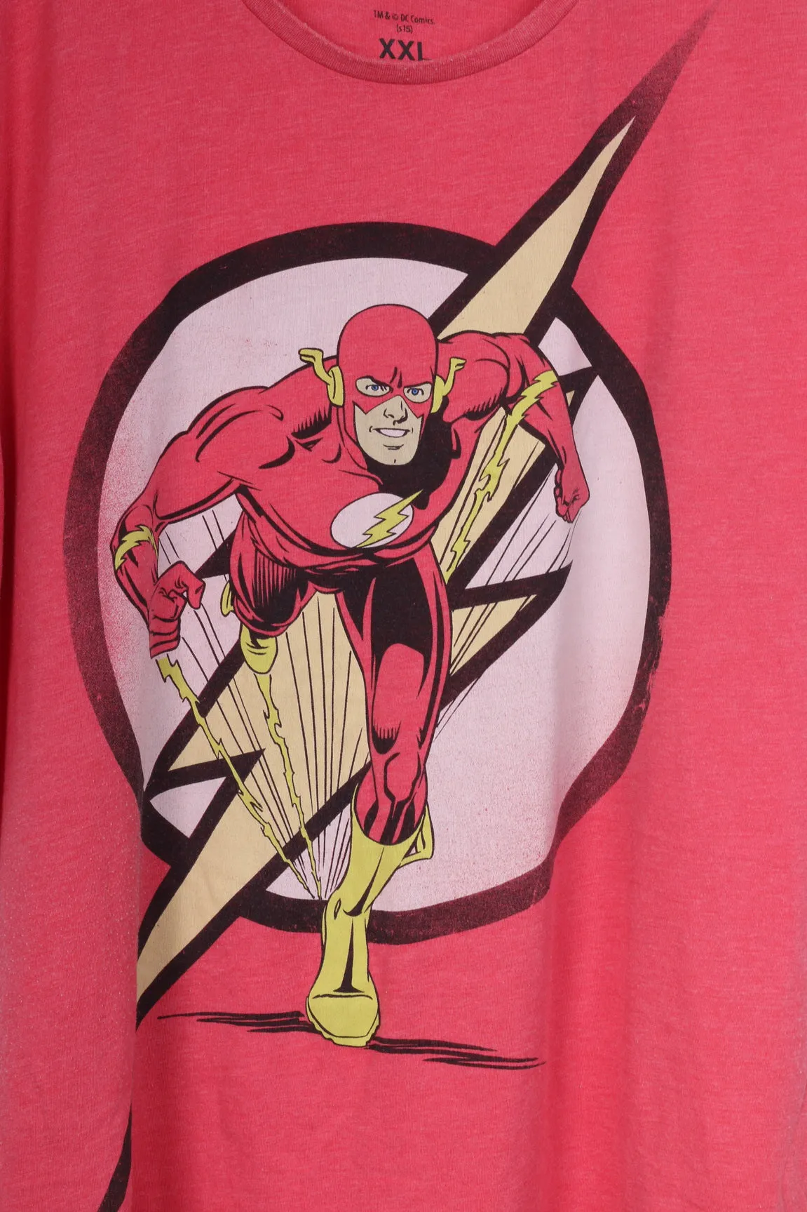 Cedar Wood State Mens 2XL T- Shirt DC Comics The Flash Super Hero