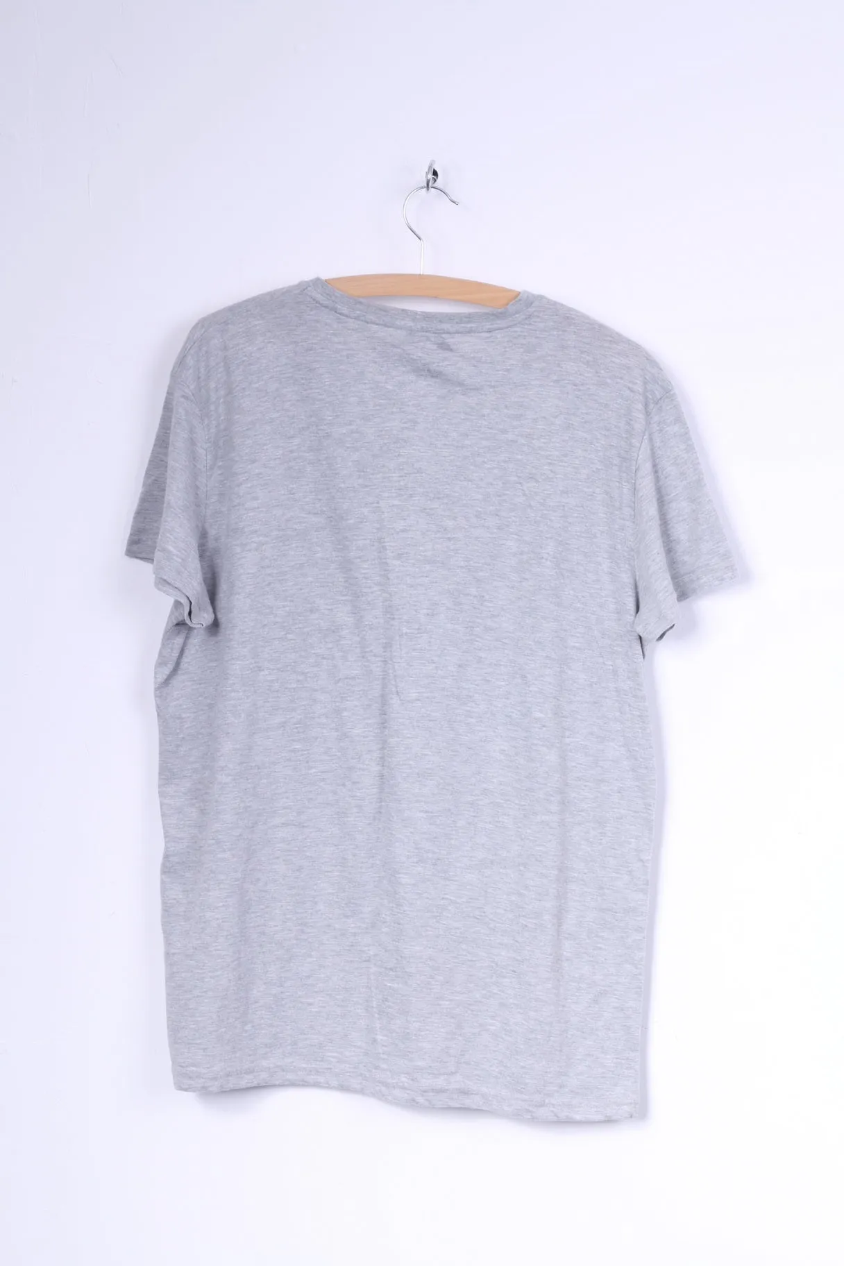 Cedar Wood State Mens XL T-Shirt Graphic Grey Cotton Batman V Superman