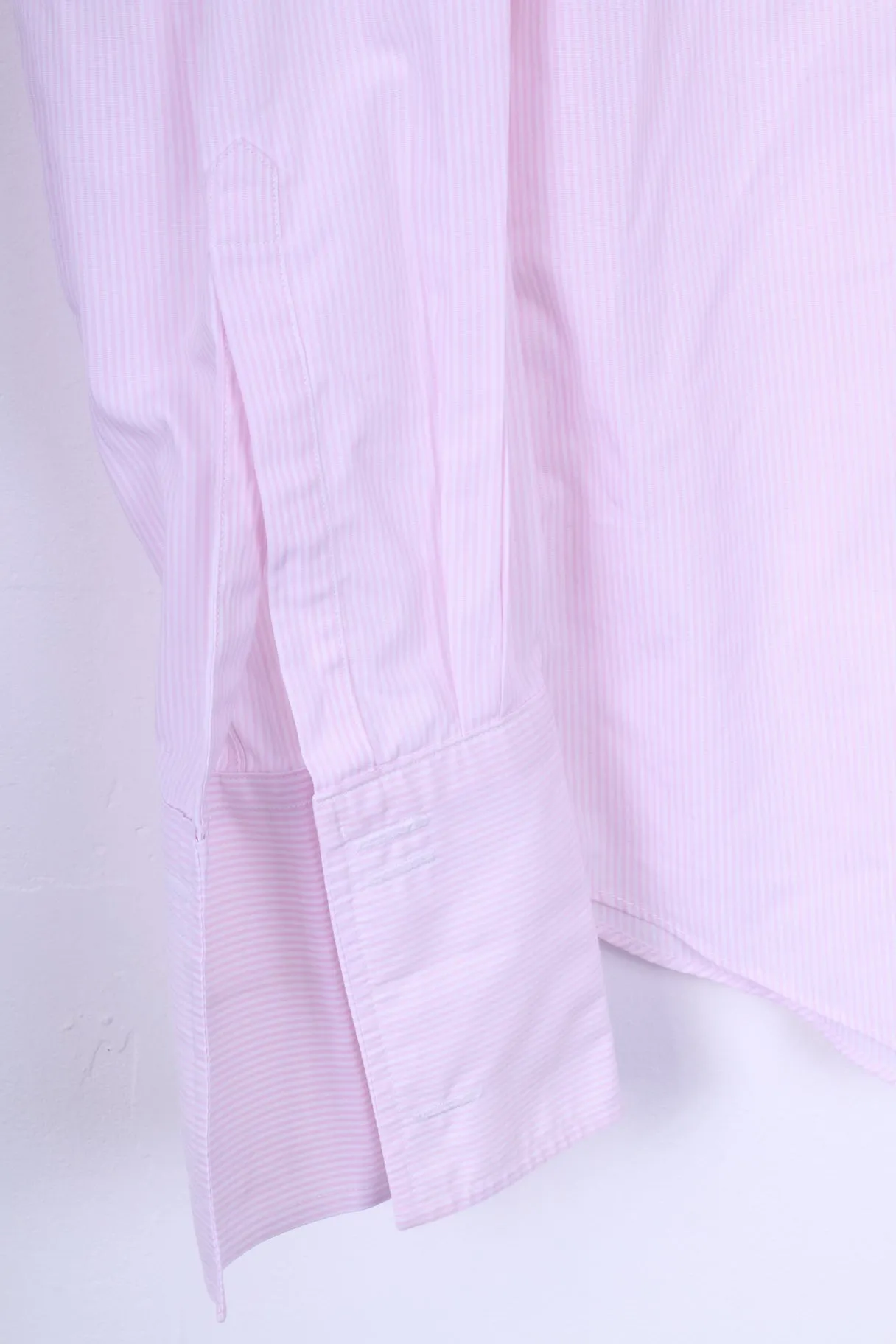Charles Tyrwhitt Mens 16 41 L Formal Shirt White Striped Cotton Cufflinks
