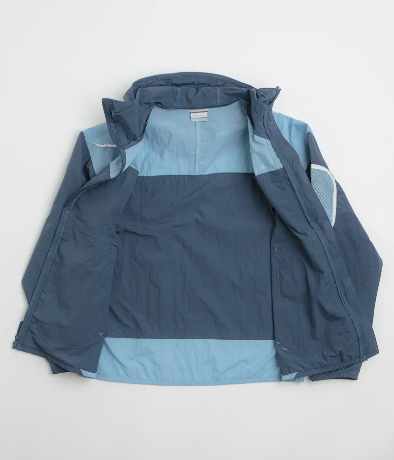 Columbia Challenger II Windbreaker Jacket - Dark Mountain / Ripple Blue
