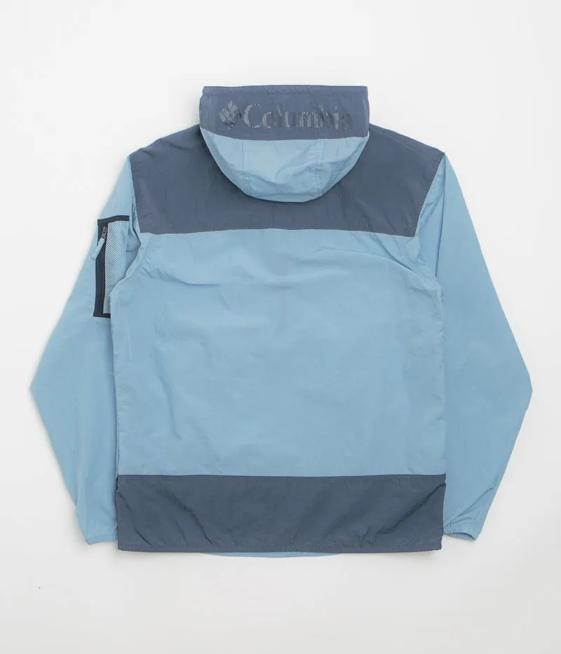 Columbia Challenger Windbreaker Anorak - Ripple Blue / Dark Mountain