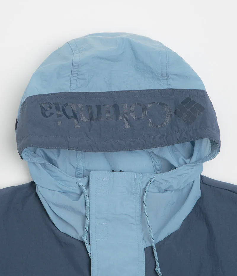 Columbia Challenger Windbreaker Anorak - Ripple Blue / Dark Mountain