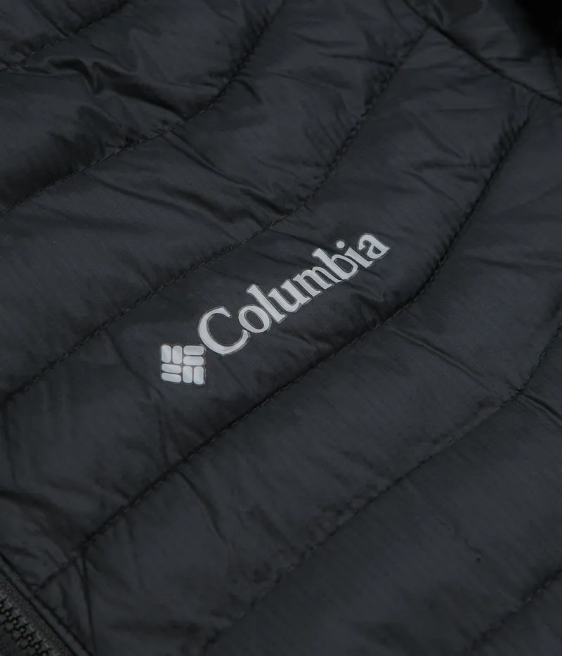 Columbia Powder Pass Hybrid Hooded Jacket - Black