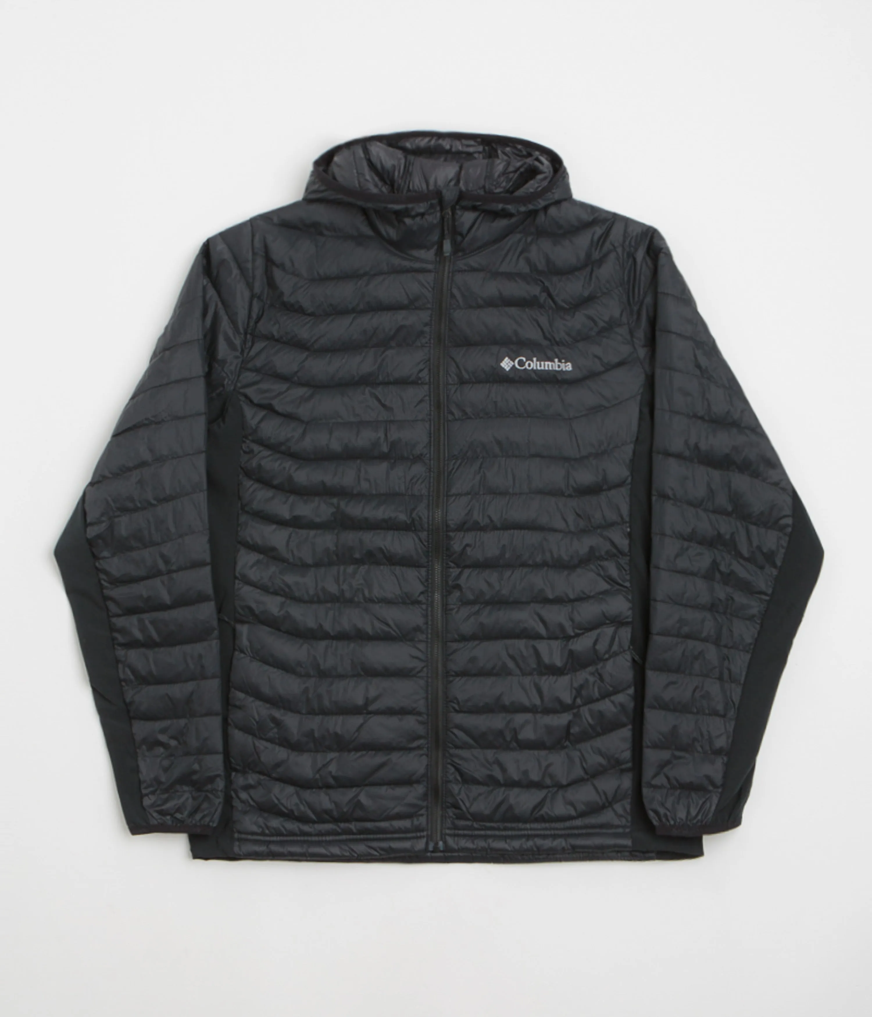 Columbia Powder Pass Hybrid Hooded Jacket - Black