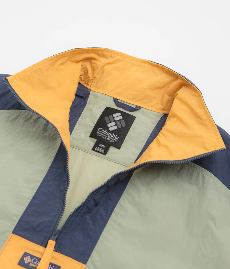 Columbia Riptide II Retro Windbreaker Anorak - Safari / Nocturnal