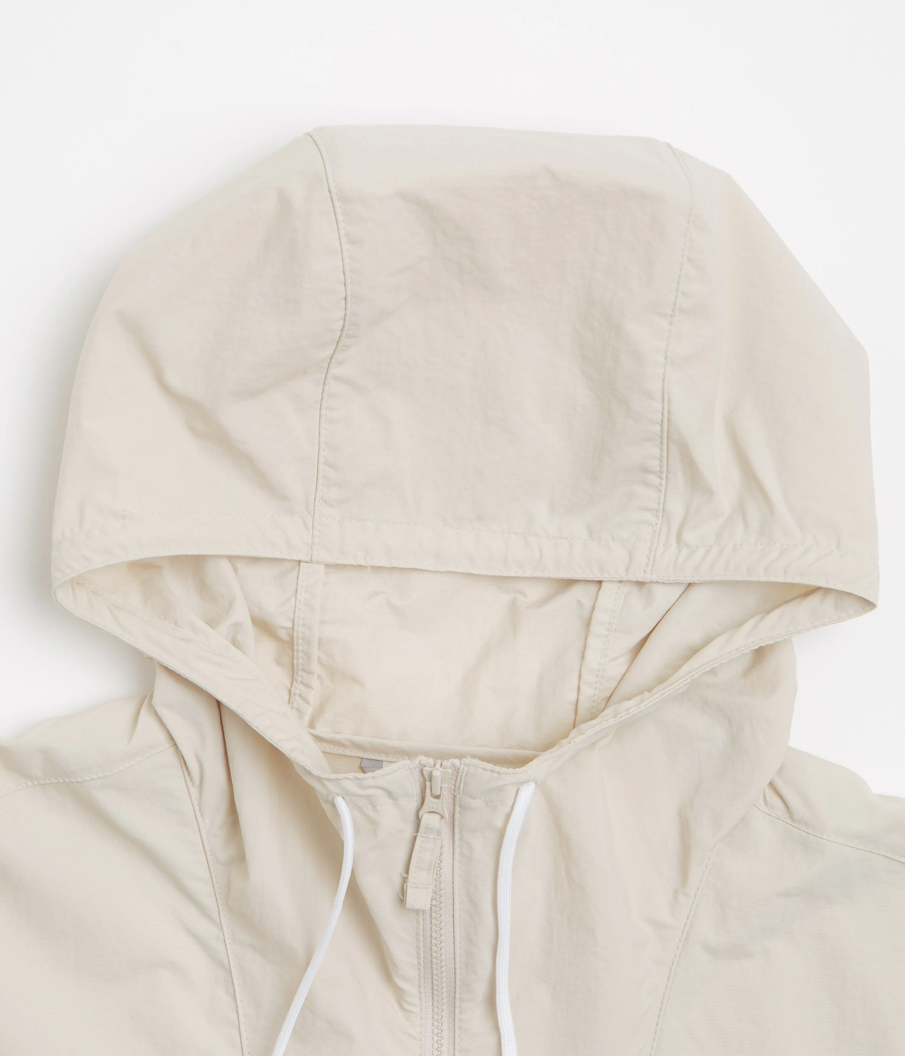 Columbia Spire Valley Hooded Windbreaker Jacket - Dark Stone / White