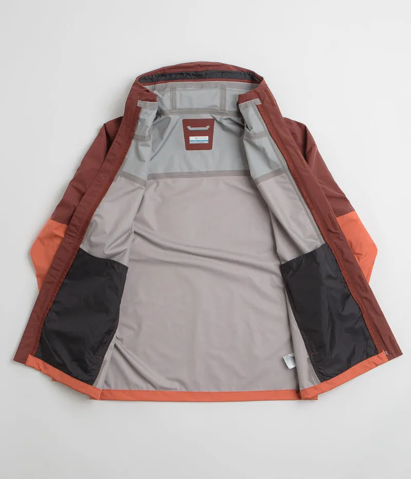 Columbia Wahkeena Falls 3L Shell Jacket - Tuscan / Spice