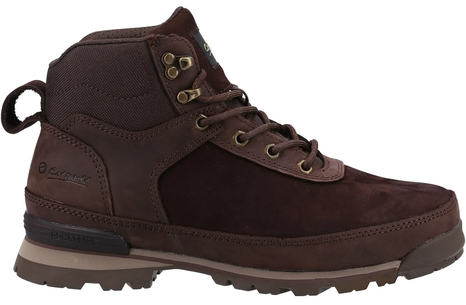 Cotswold Yanworth Mens Waterproof Leather Lace Up Hiking Boot