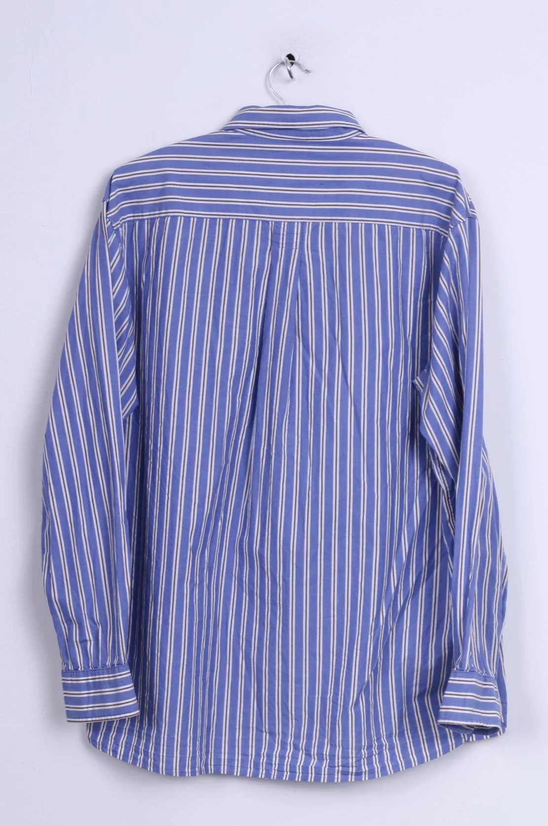 Cotton Traders Mens XL Casual Shirt Button Down Collar Striped