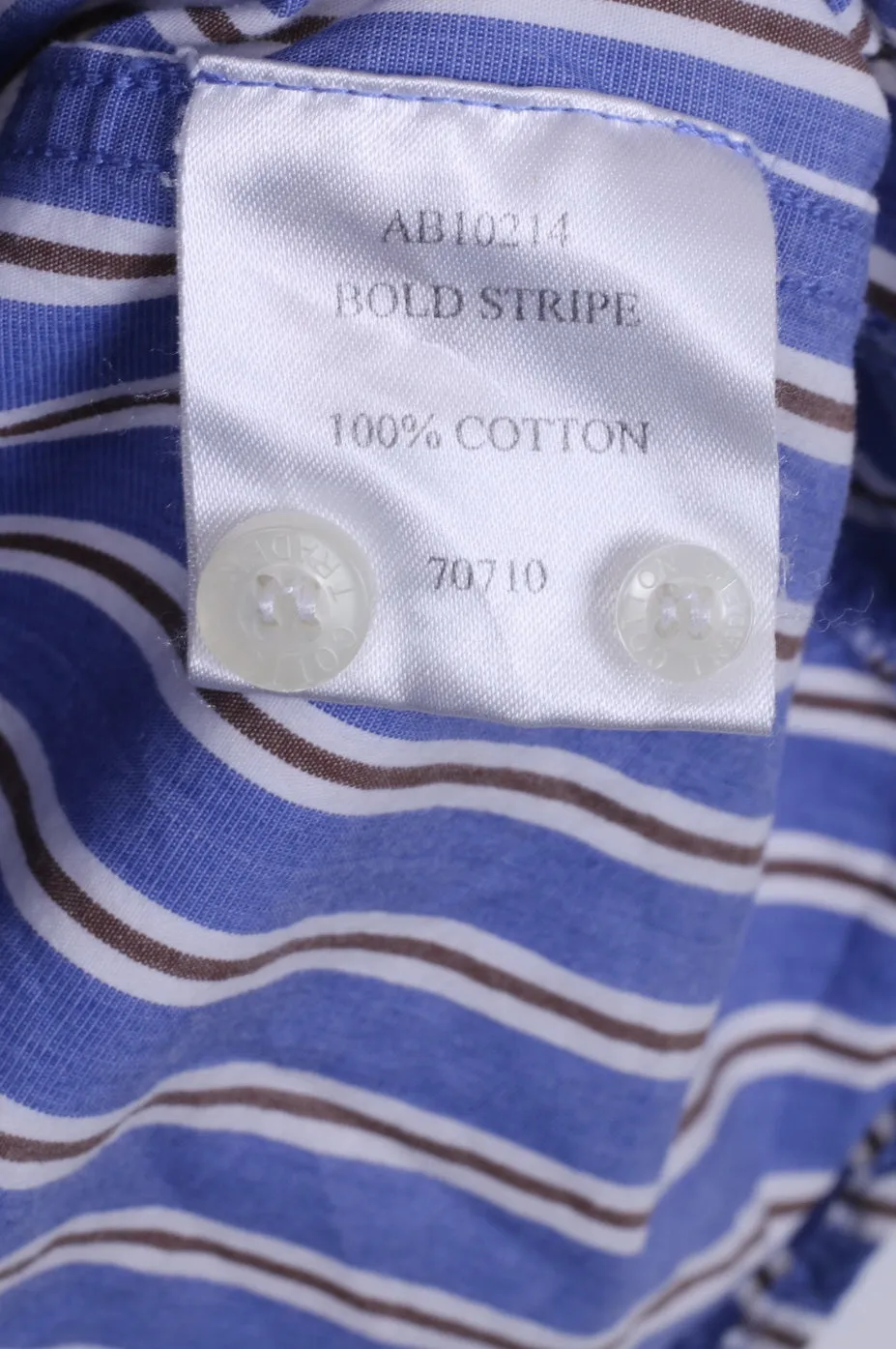 Cotton Traders Mens XL Casual Shirt Button Down Collar Striped